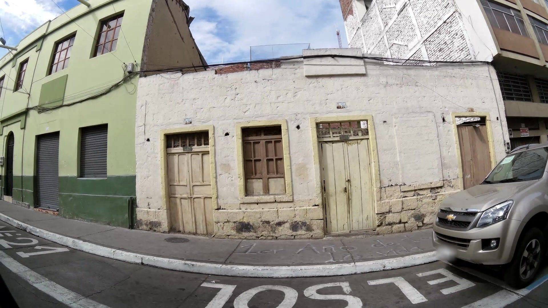 Street view of Ambato
