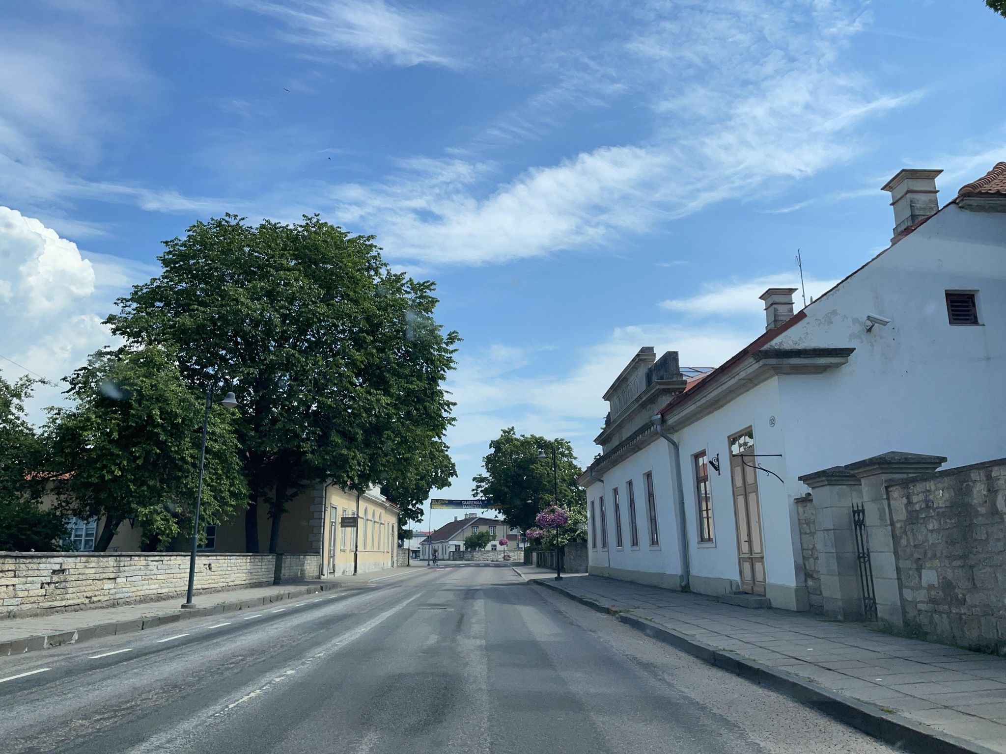 Street view of Kuressaare