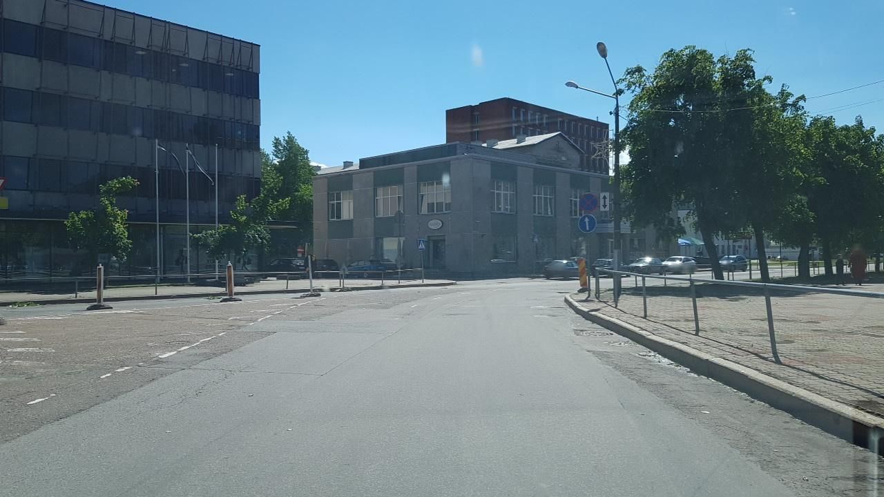 Street view of Narva