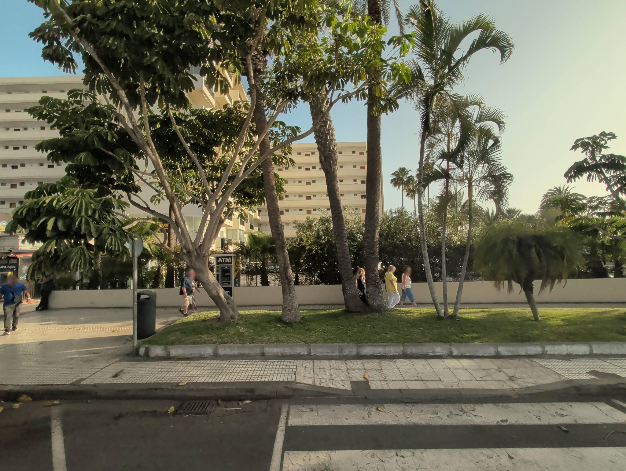 Street view of Playa de las Américas