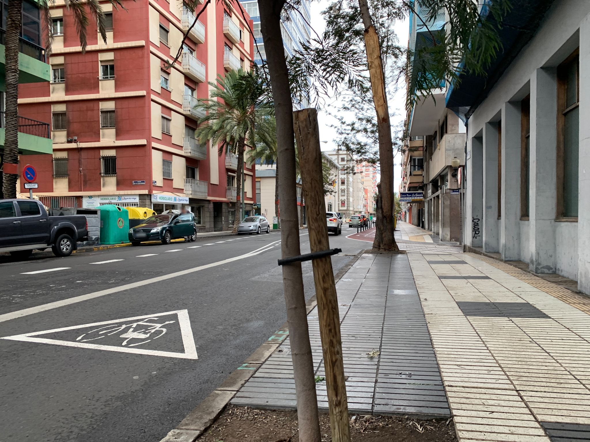 Street view of Las Palmas de Gran Canaria