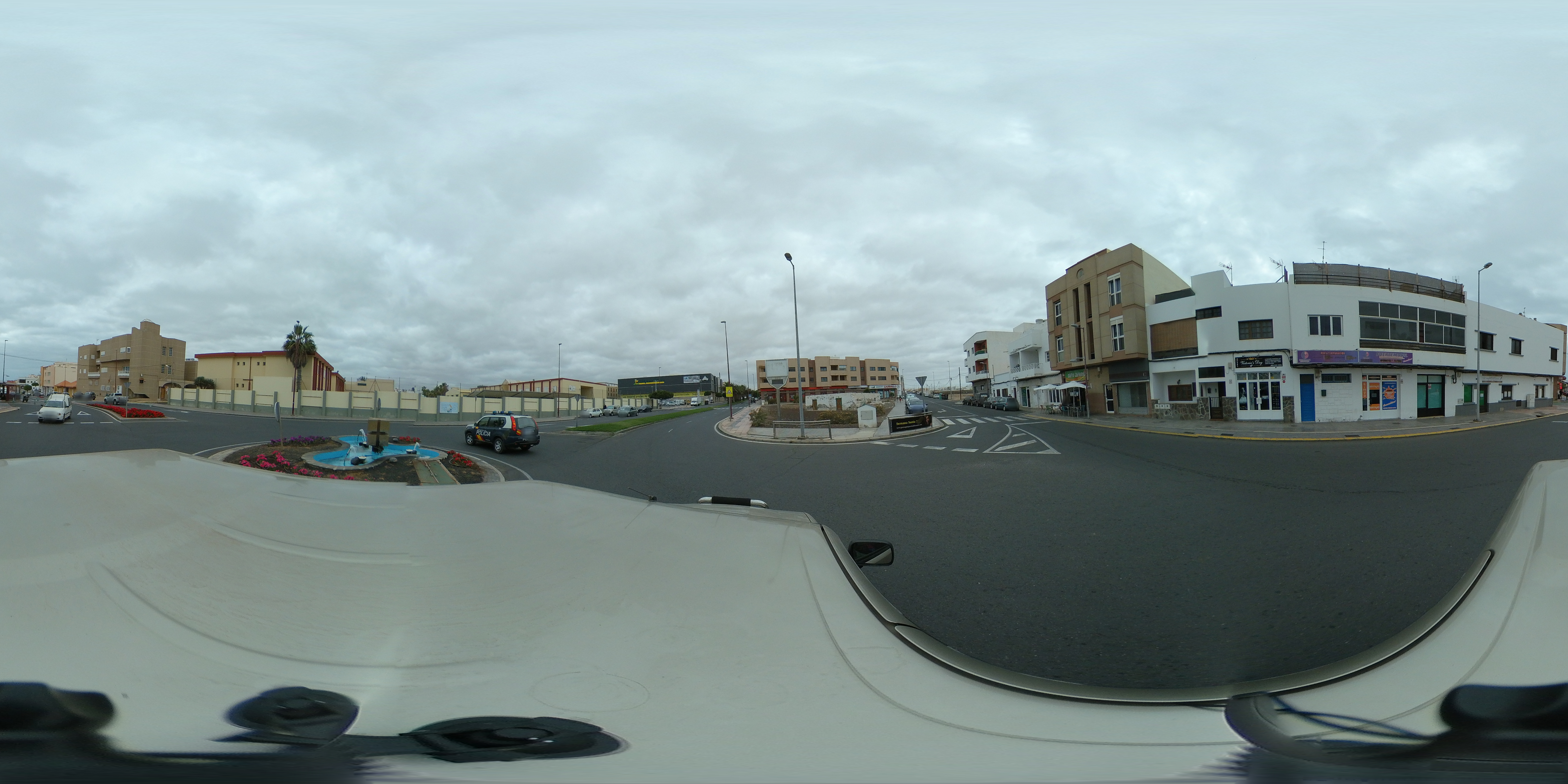 Street view of Puerto del Rosario