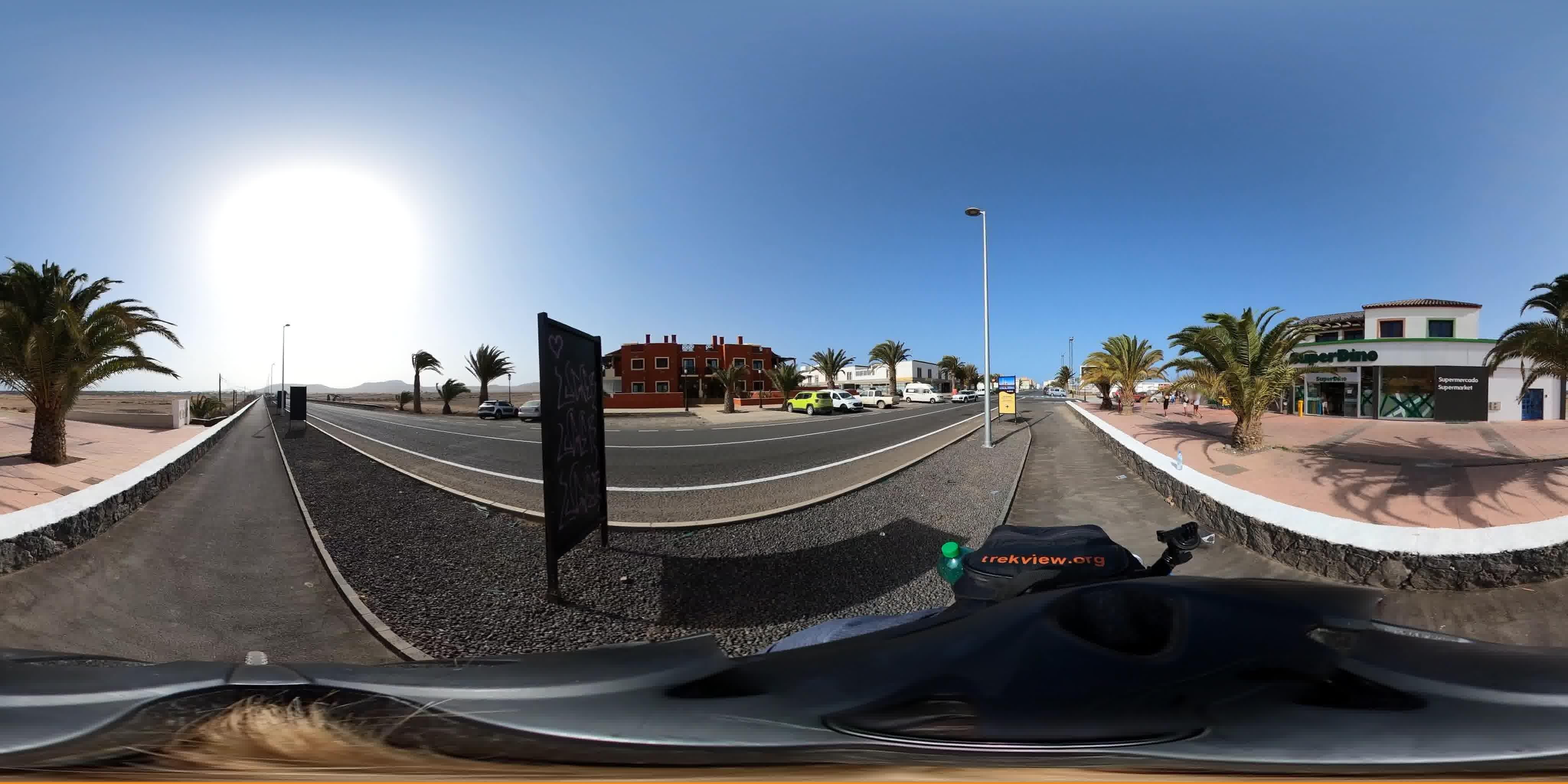 Street view of El Cotillo