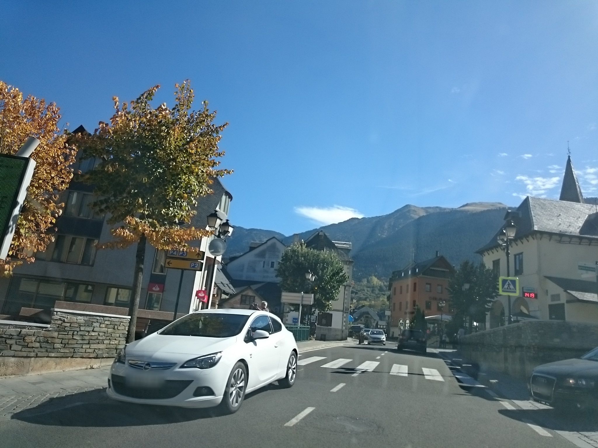 Street view of Vielha
