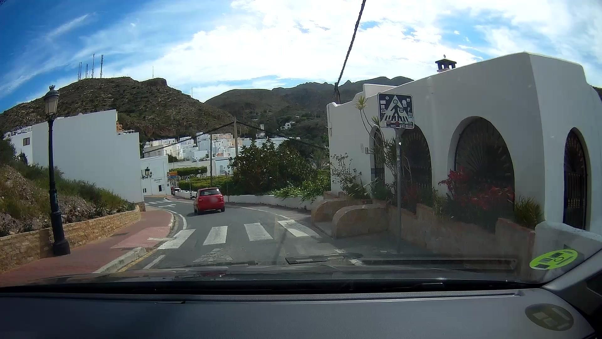 Street view of Mojacar