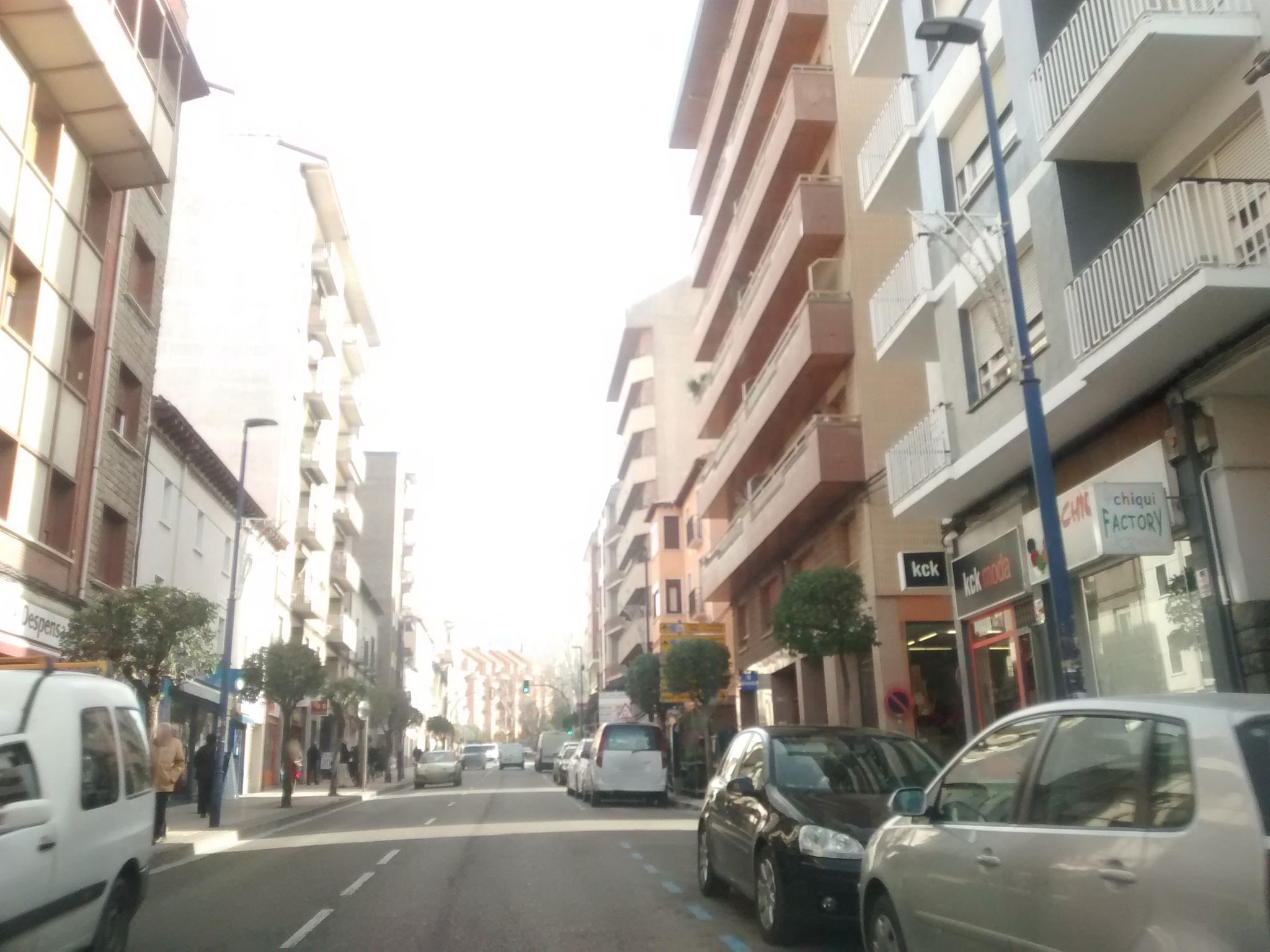 Street view of Sabiñánigo