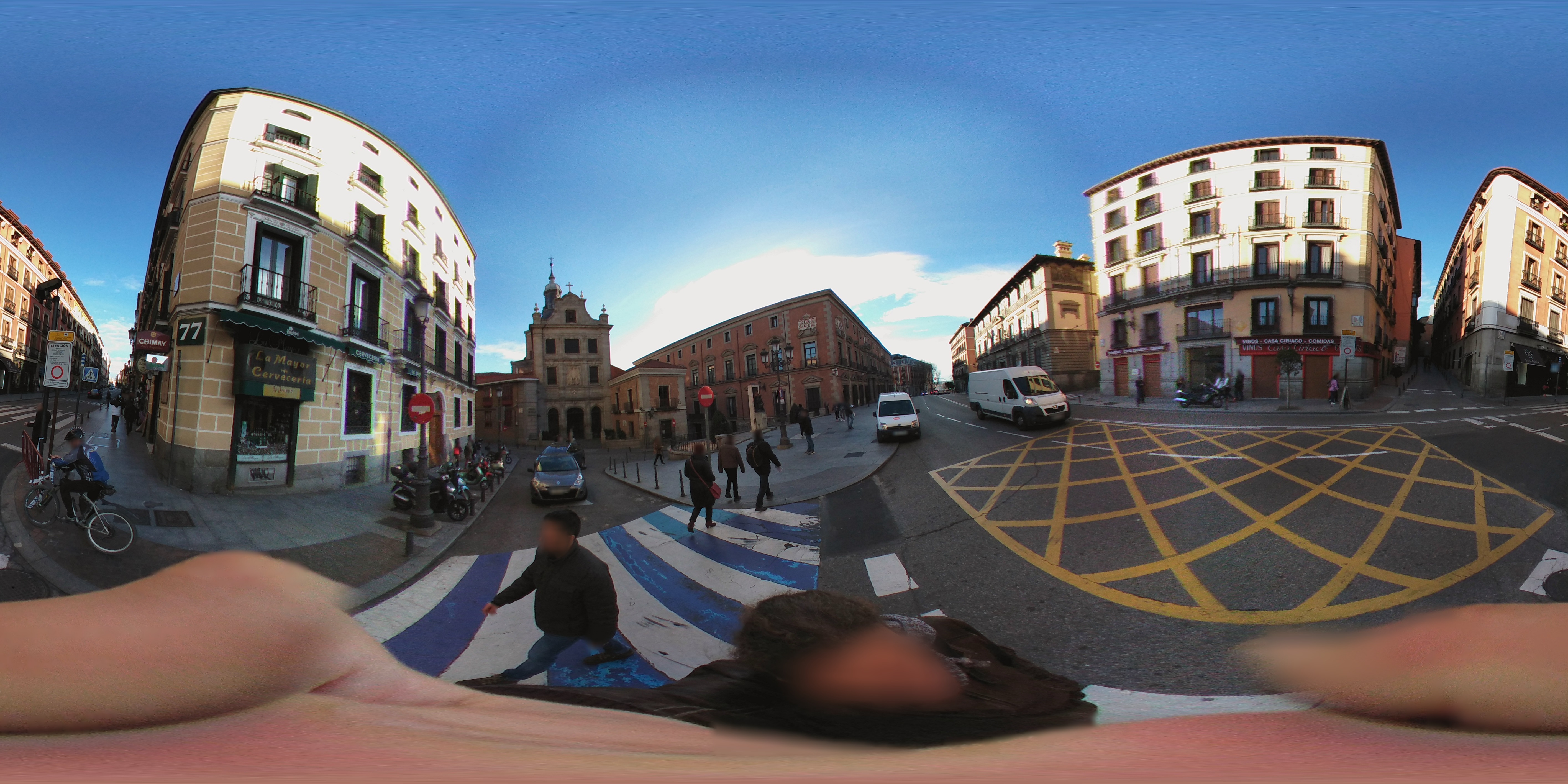 Street view of Palacio
