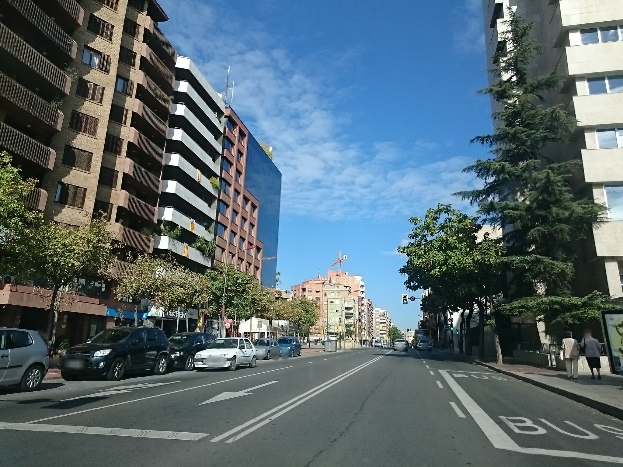 Street view of Lleida