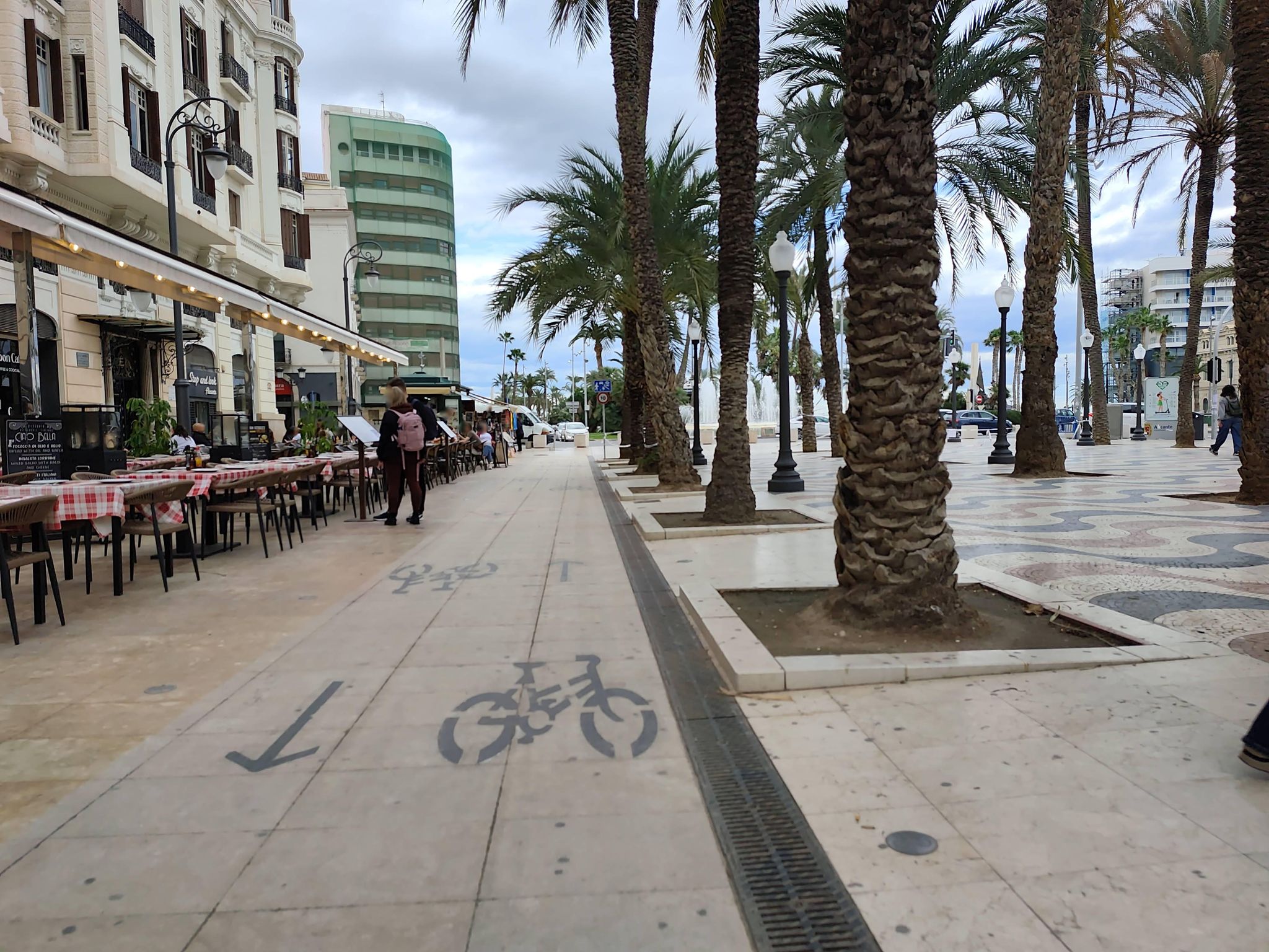 Street view of Alicante