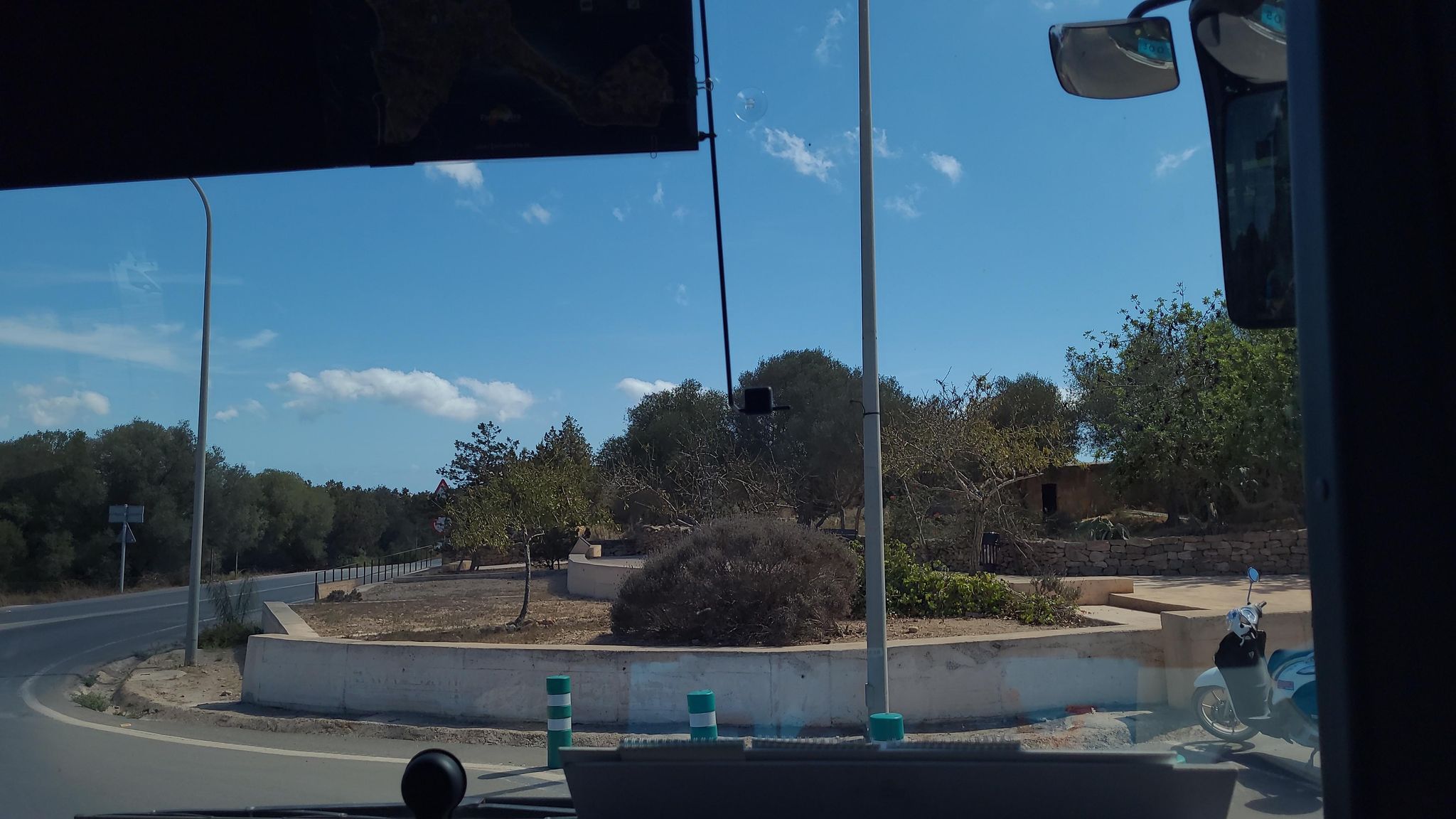 Street view of Sant Francesc de Formentera