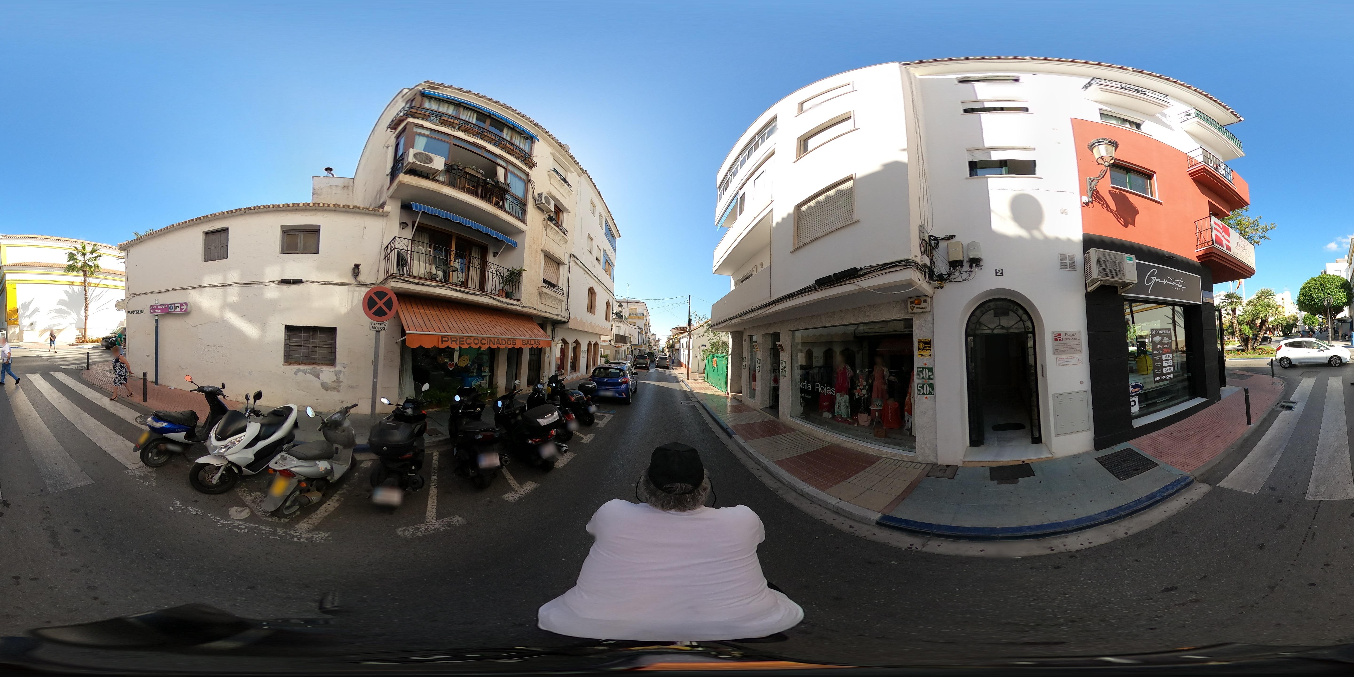 Street view of San Pedro Alcántara