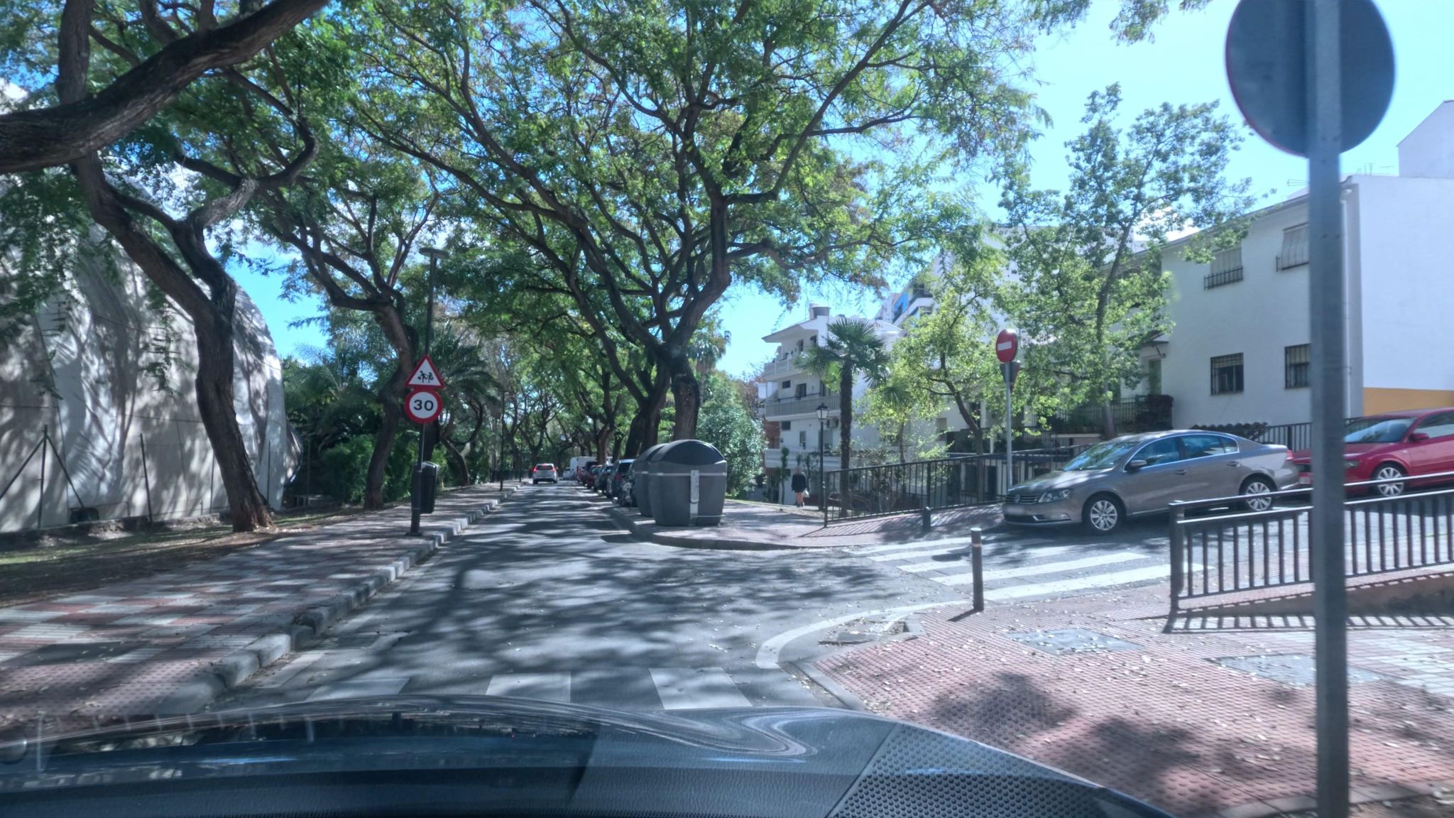Street view of Marbella