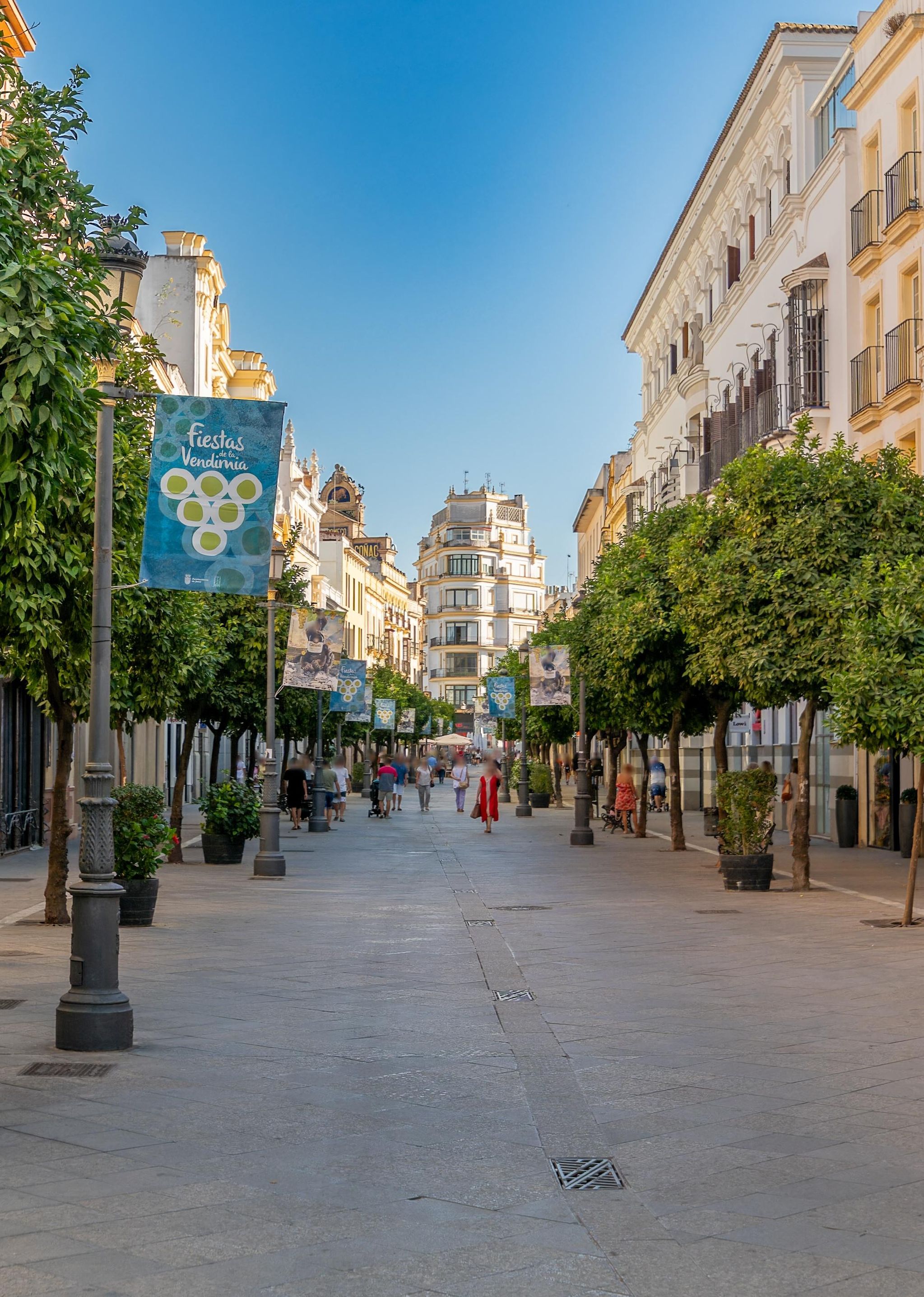 Street view of Jerez de la Frontera