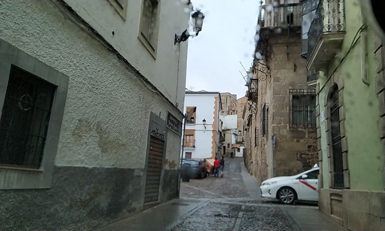 Street view of Cáceres