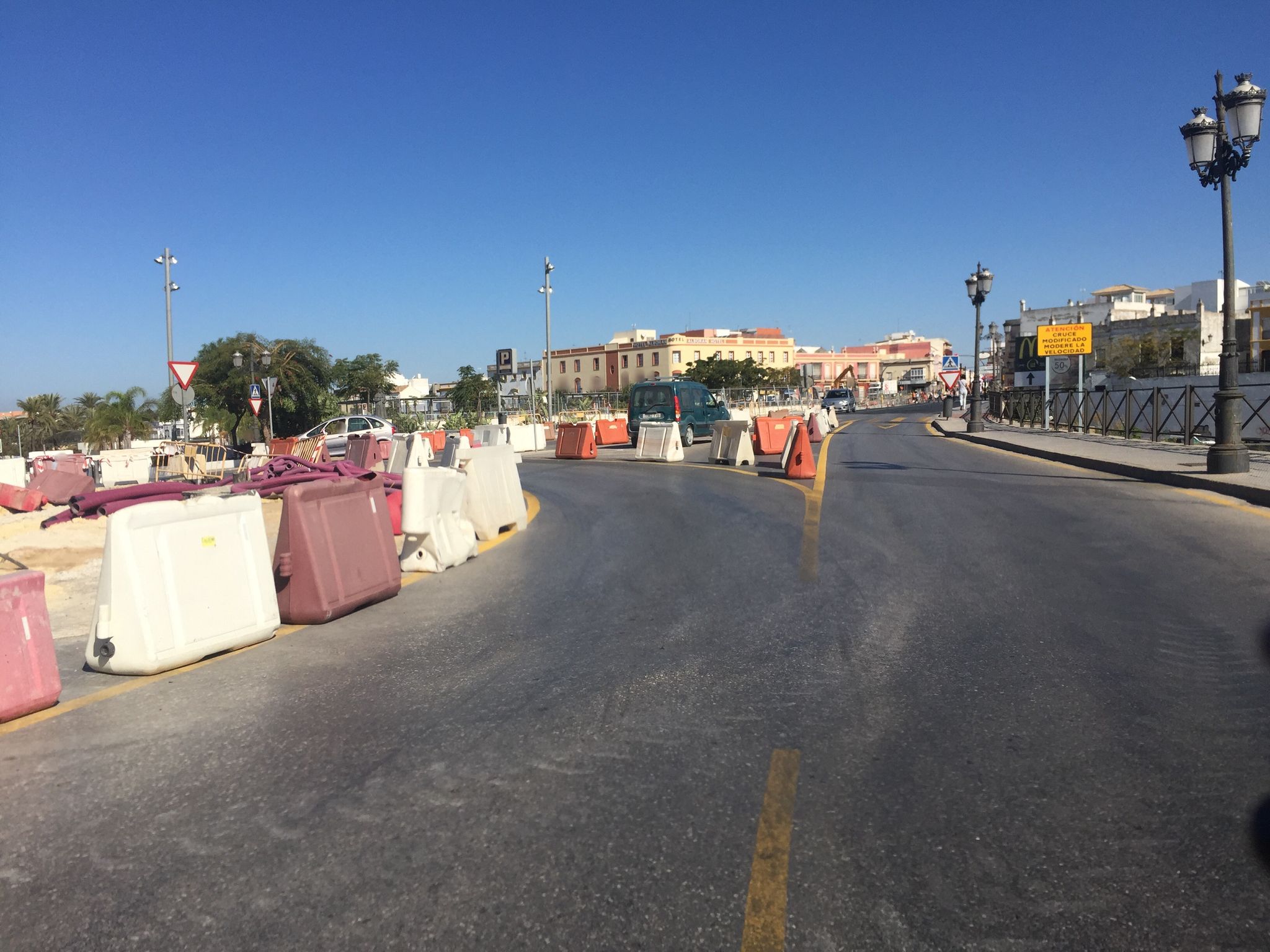 Street view of Chiclana de la Frontera