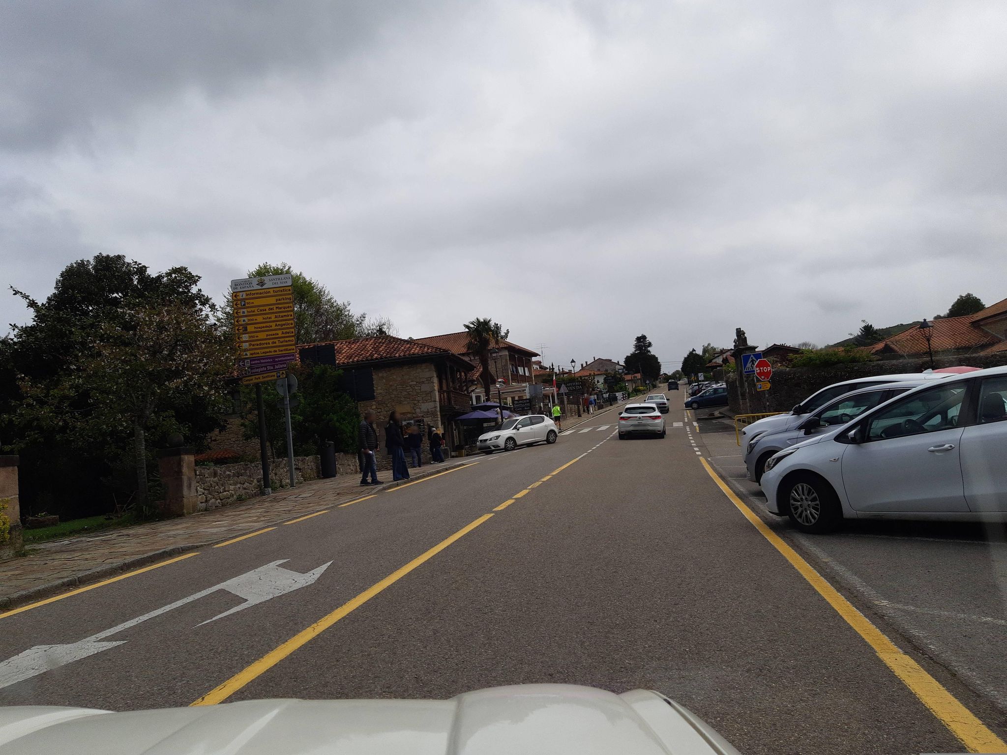 Street view of Santillana