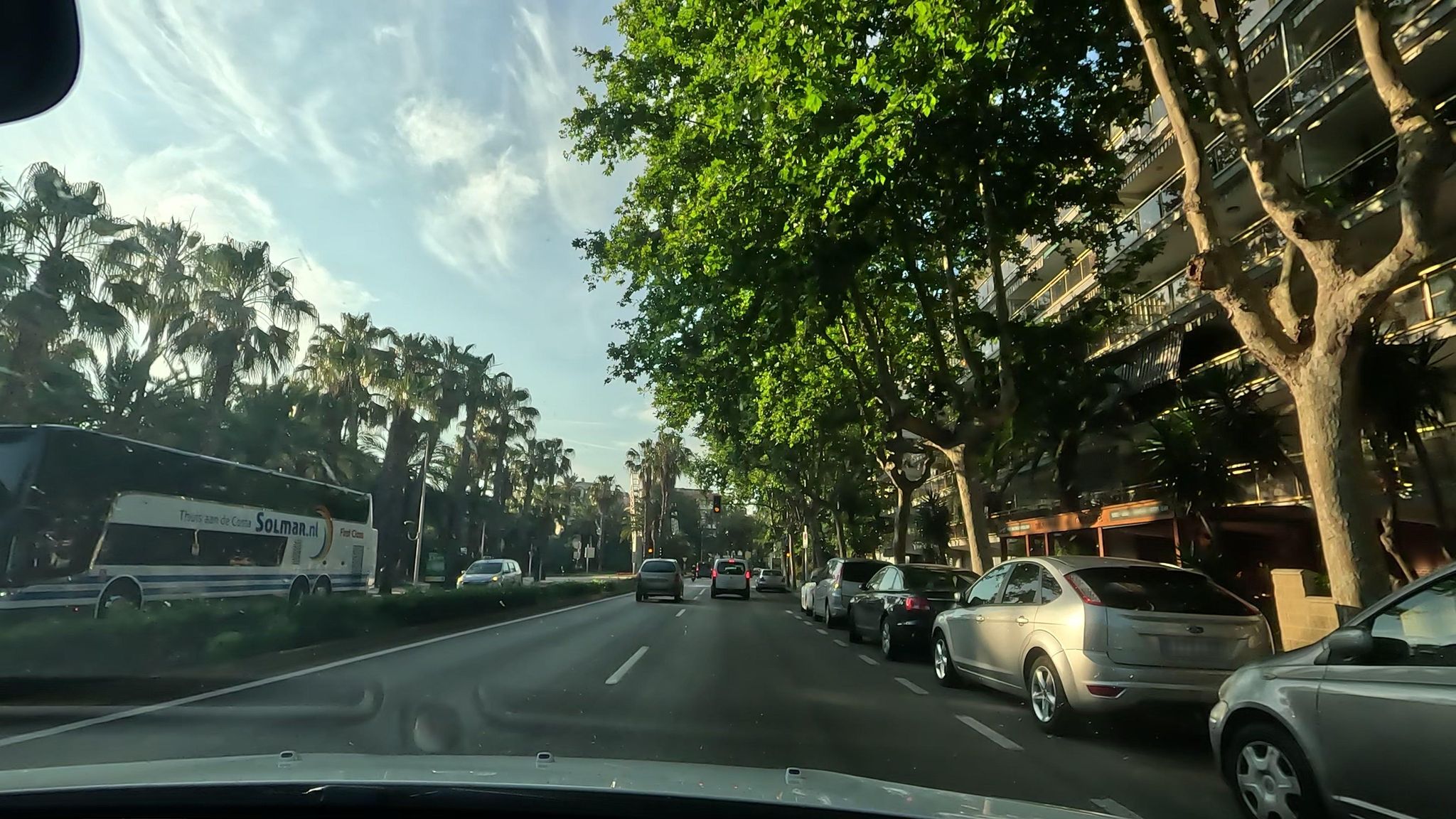 Street view of Salou