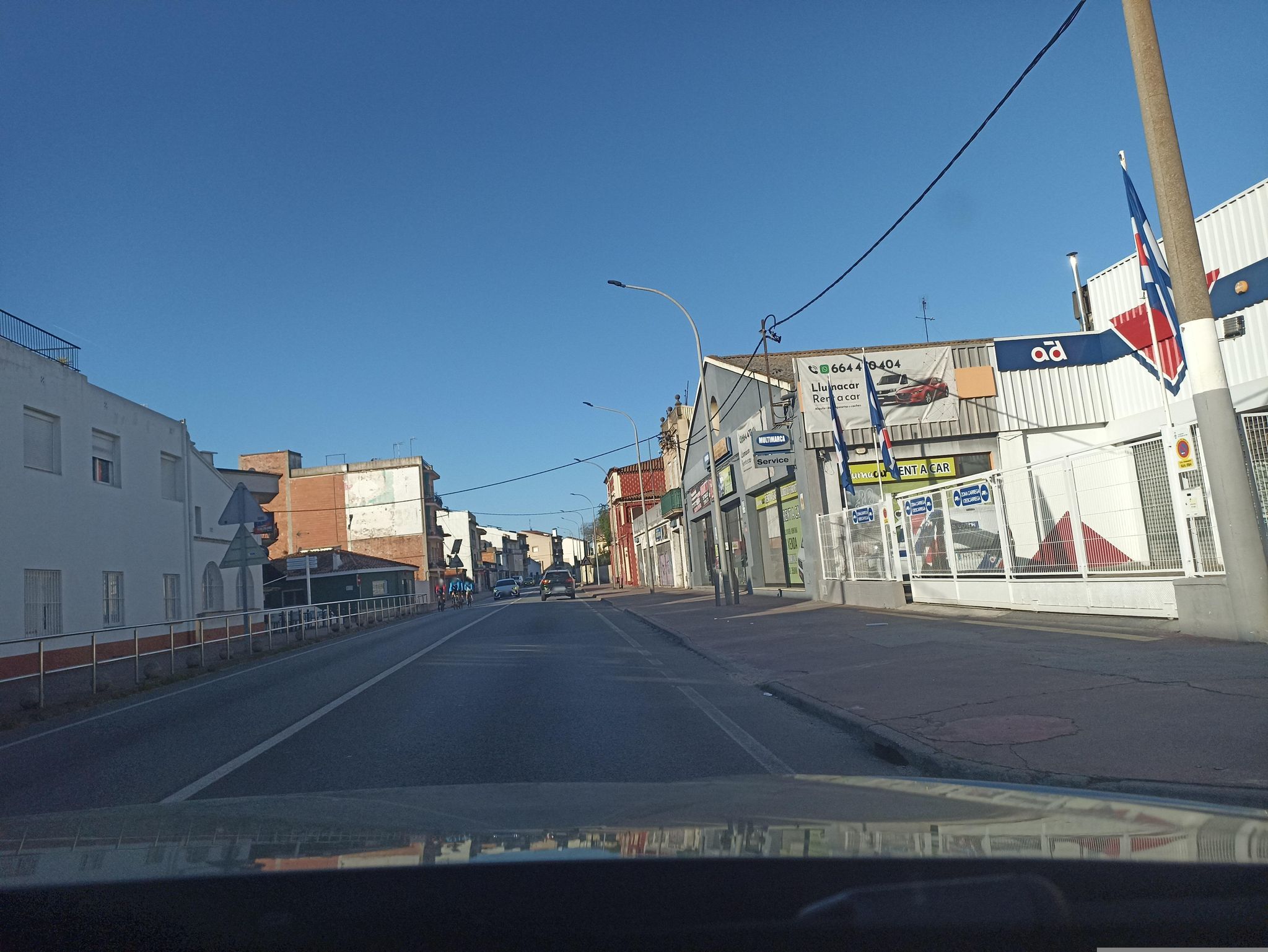 Street view of Pineda de Mar