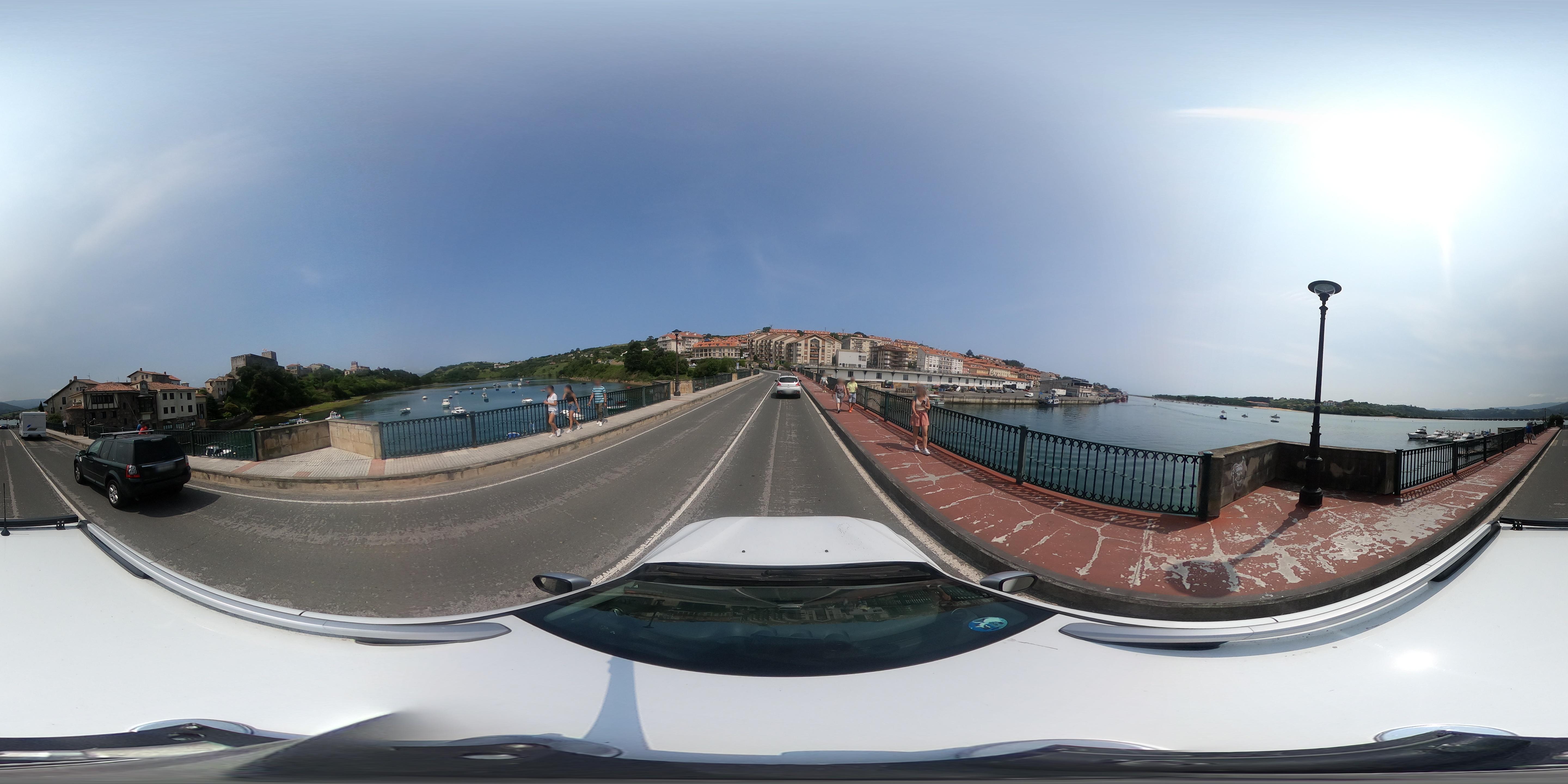 Street view of San Vicente de la Barquera