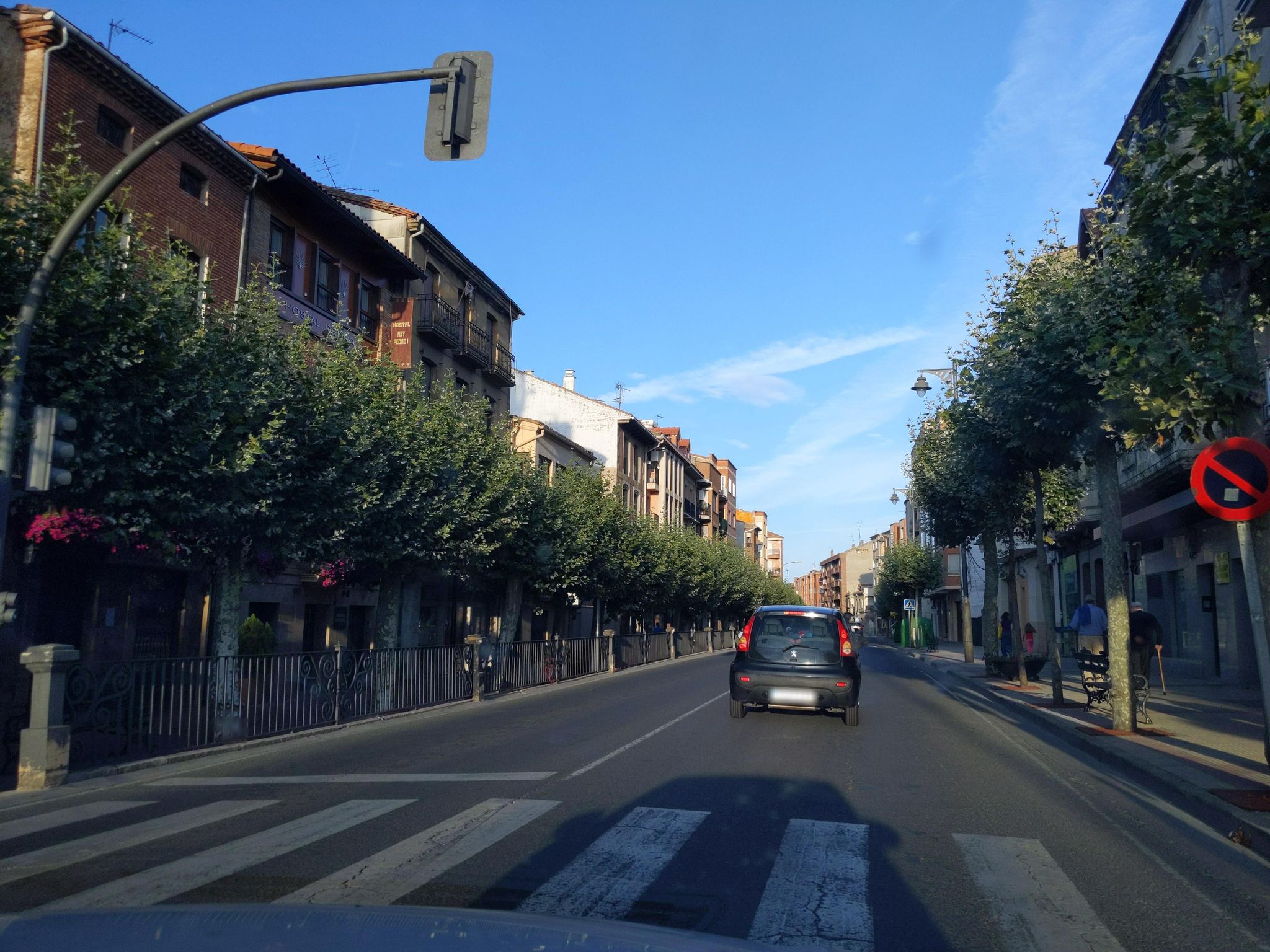 Street view of Santo Domingo de la Calzada