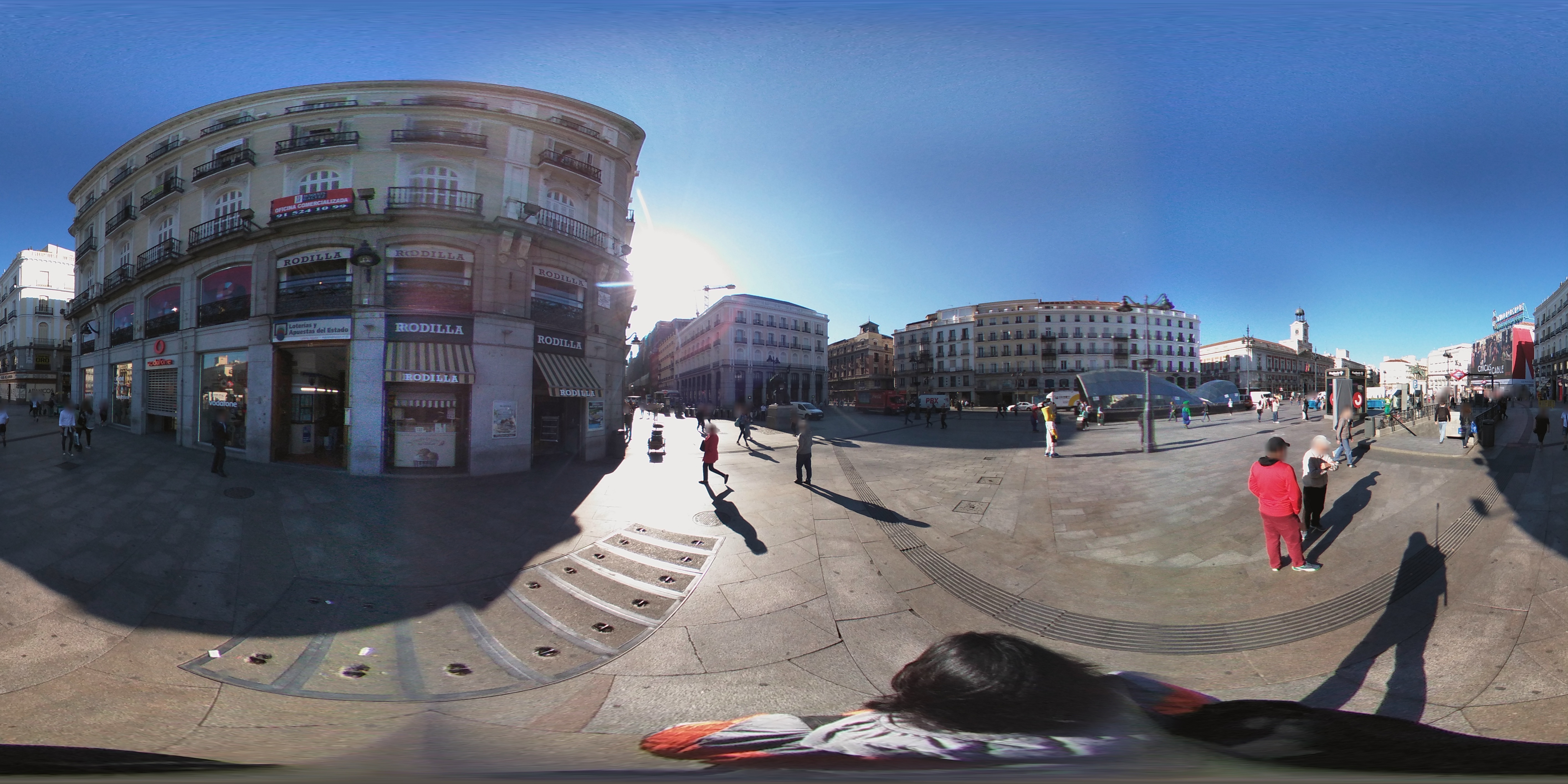 Street view of Madrid