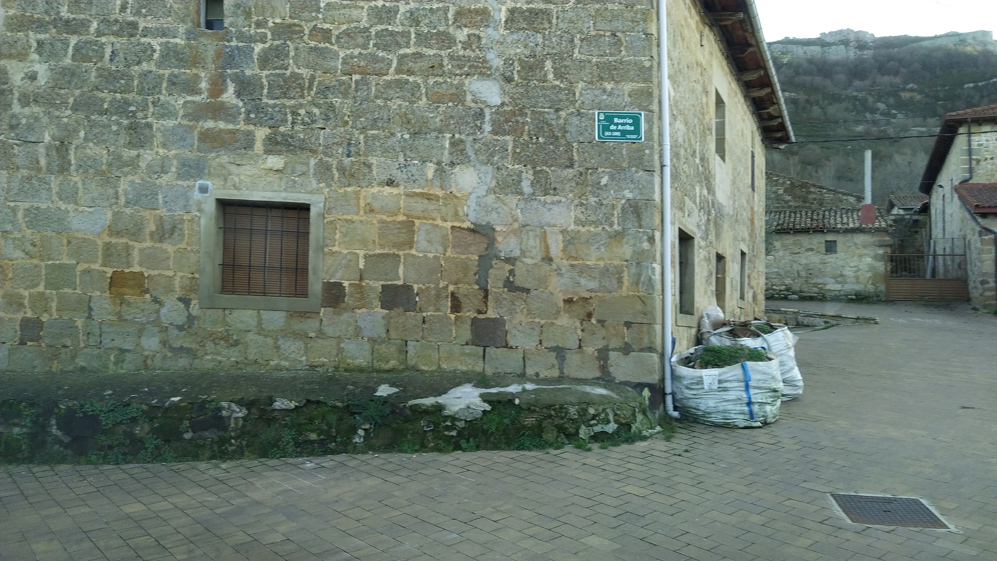 Street view of San Martín de Elines
