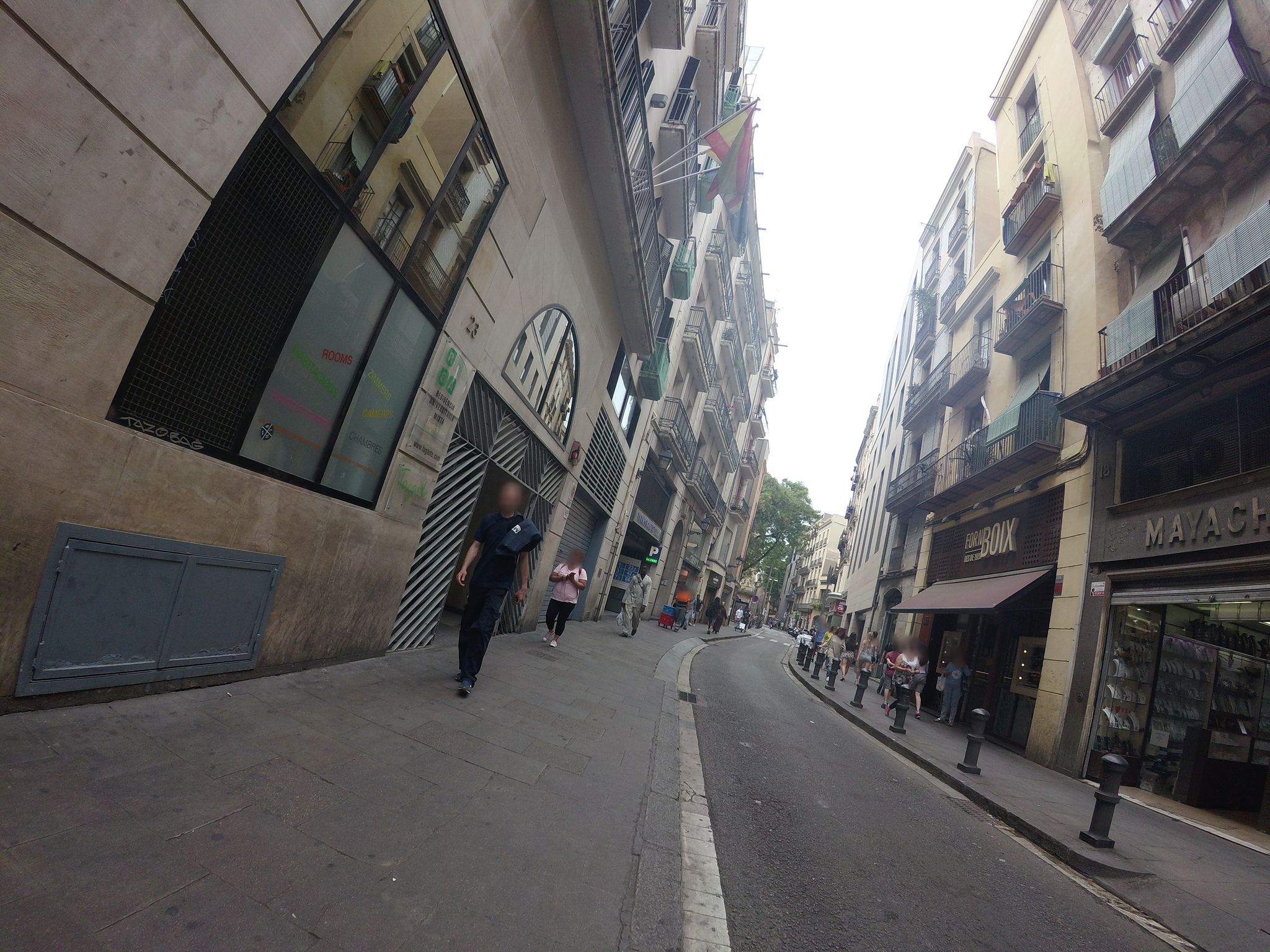 Street view of Ciutat Vella