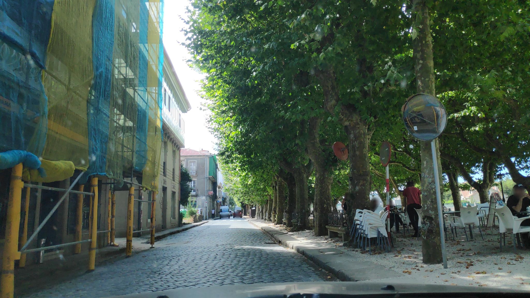 Street view of Padrón