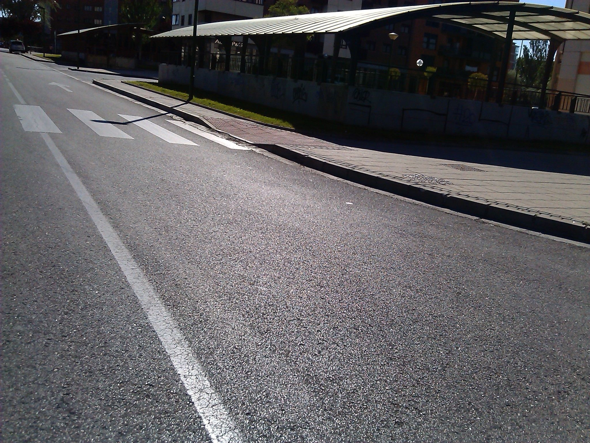 Street view of Gamonal