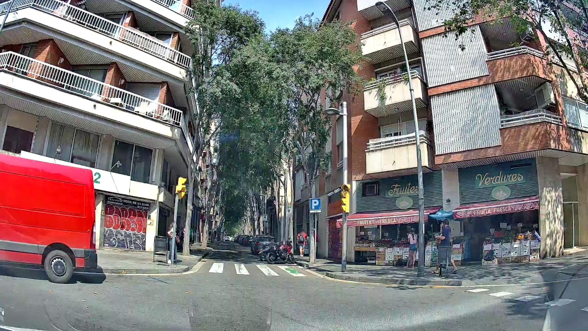 Street view of Hostafrancs