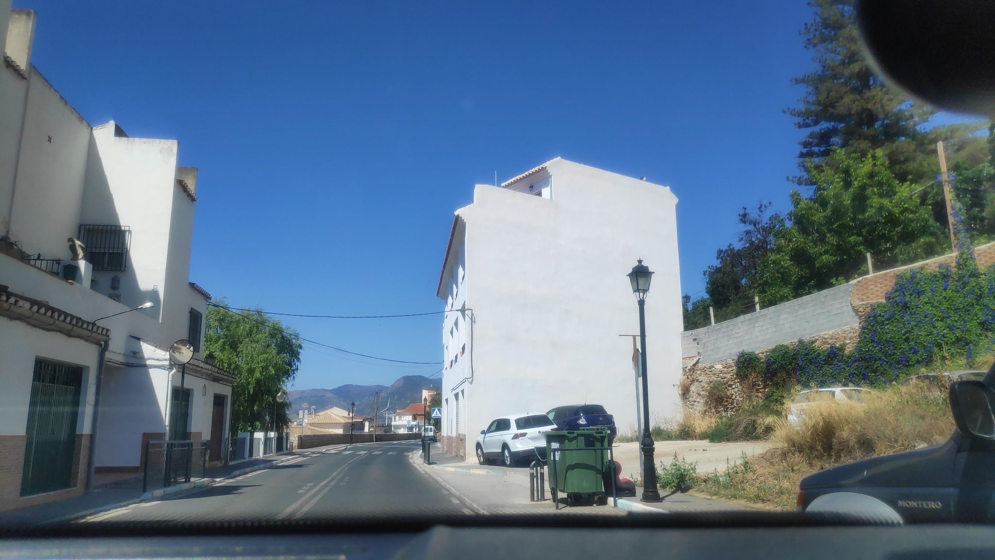 Street view of Lanjarón