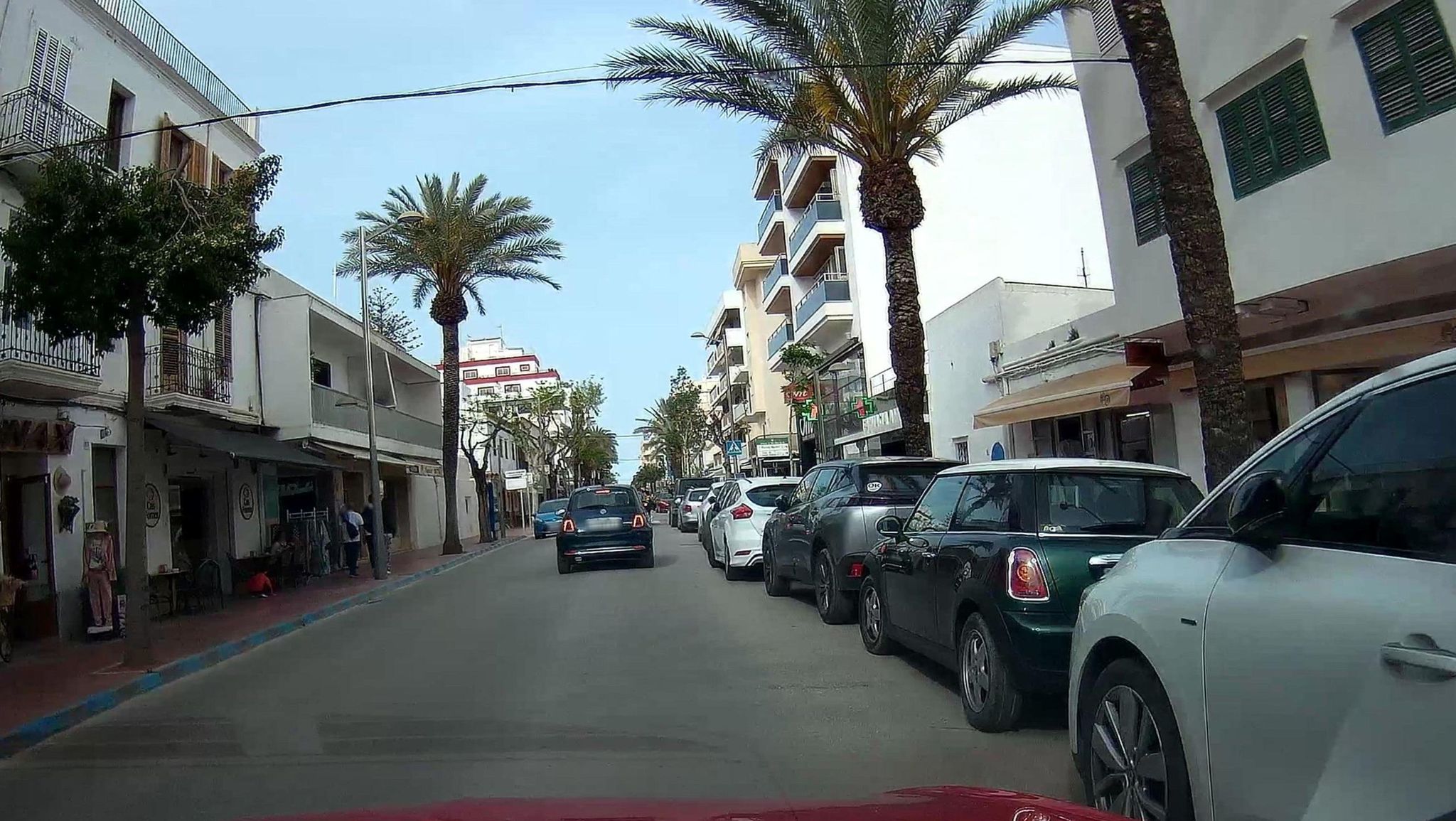 Street view of Santa Eulària des Riu