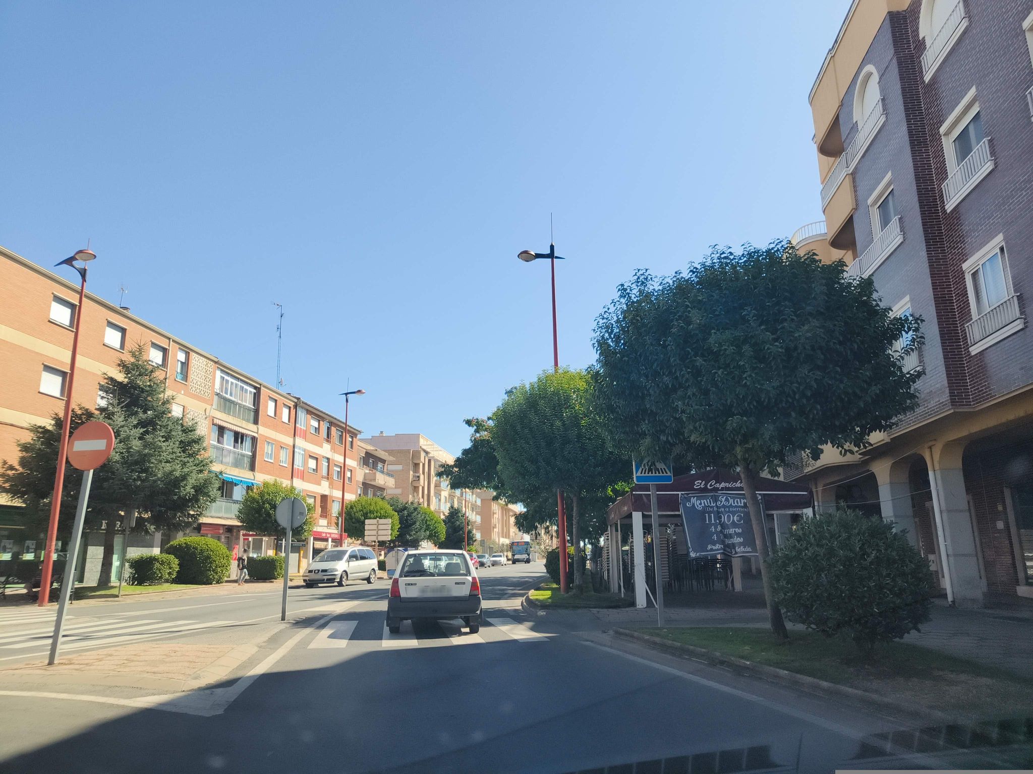 Street view of Santa Marta de Tormes