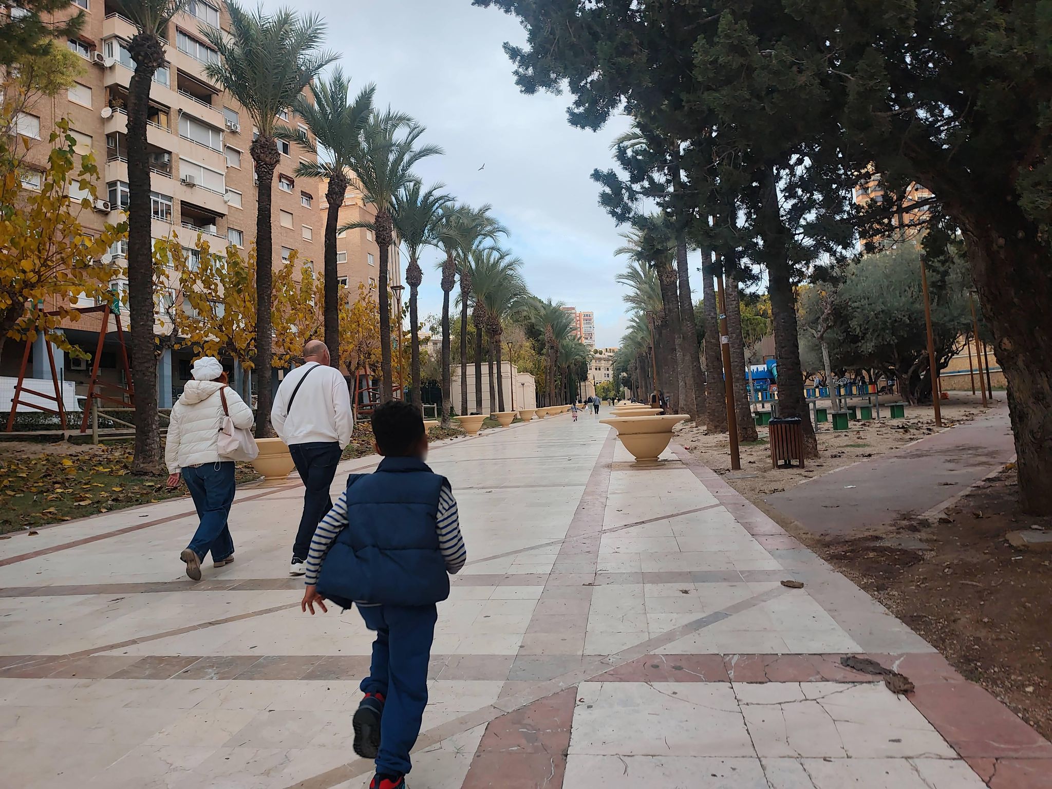Street view of Benidorm