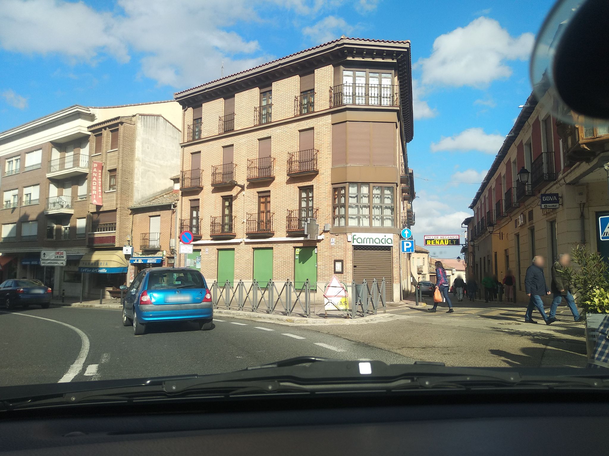 Street view of Medina de Ríoseco