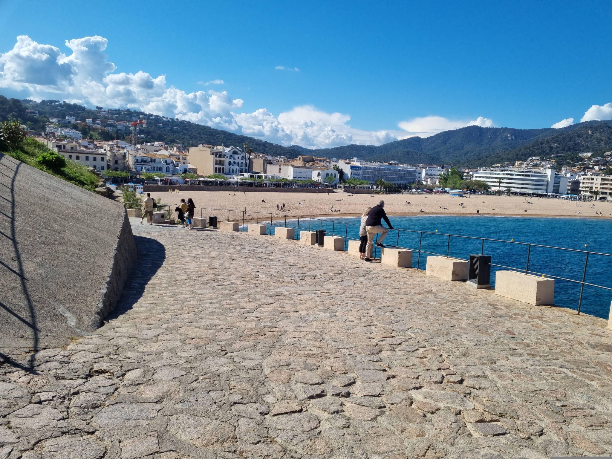 Street view of Tossa de Mar