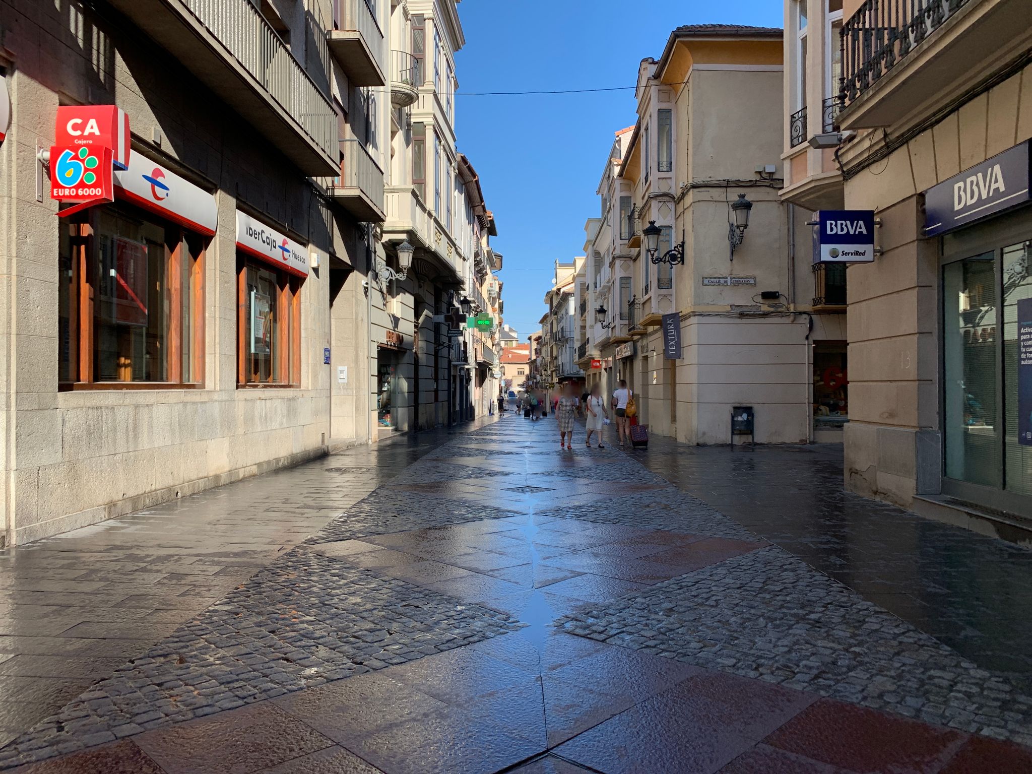 Street view of Jaca