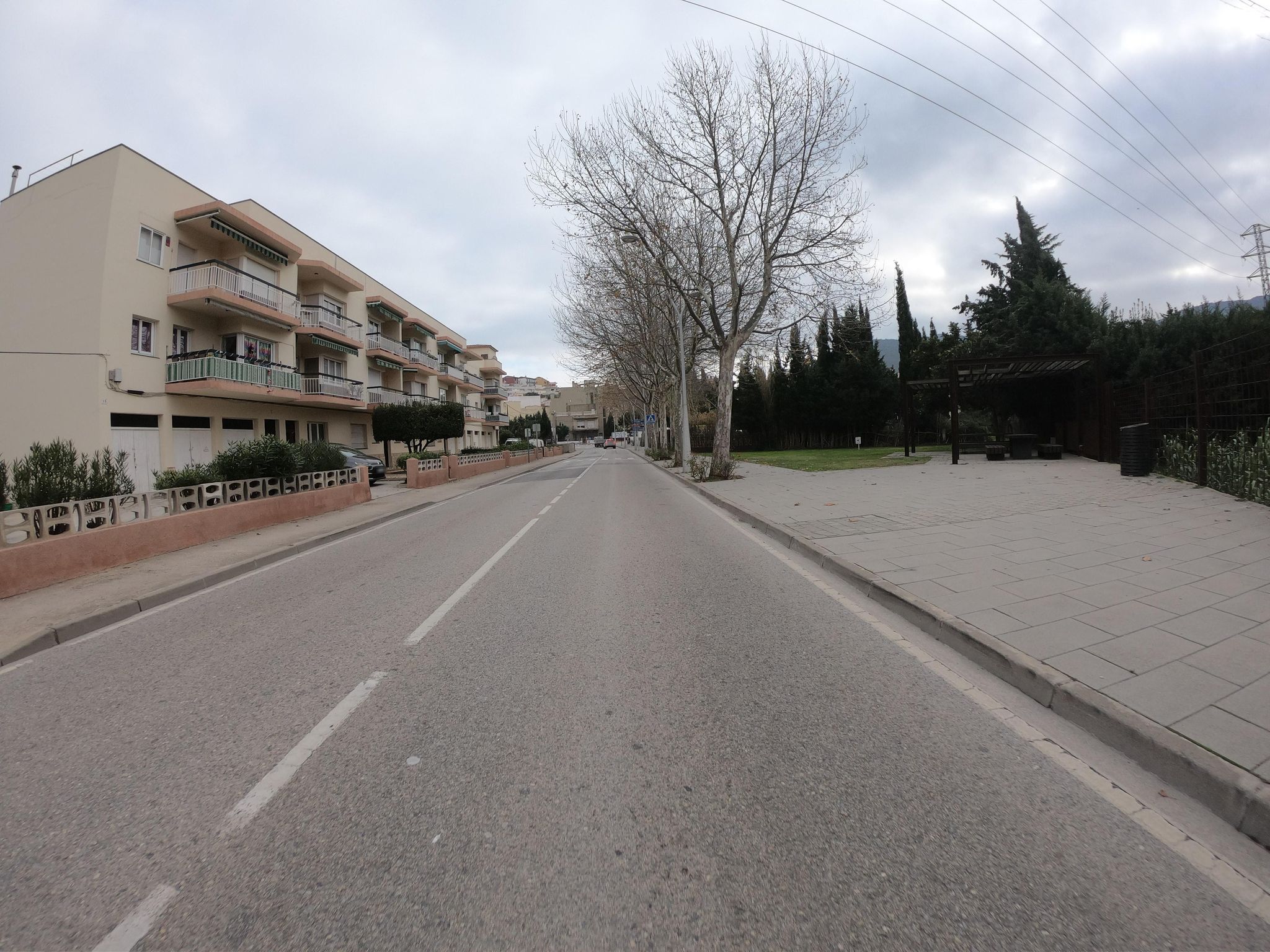 Street view of Llançà
