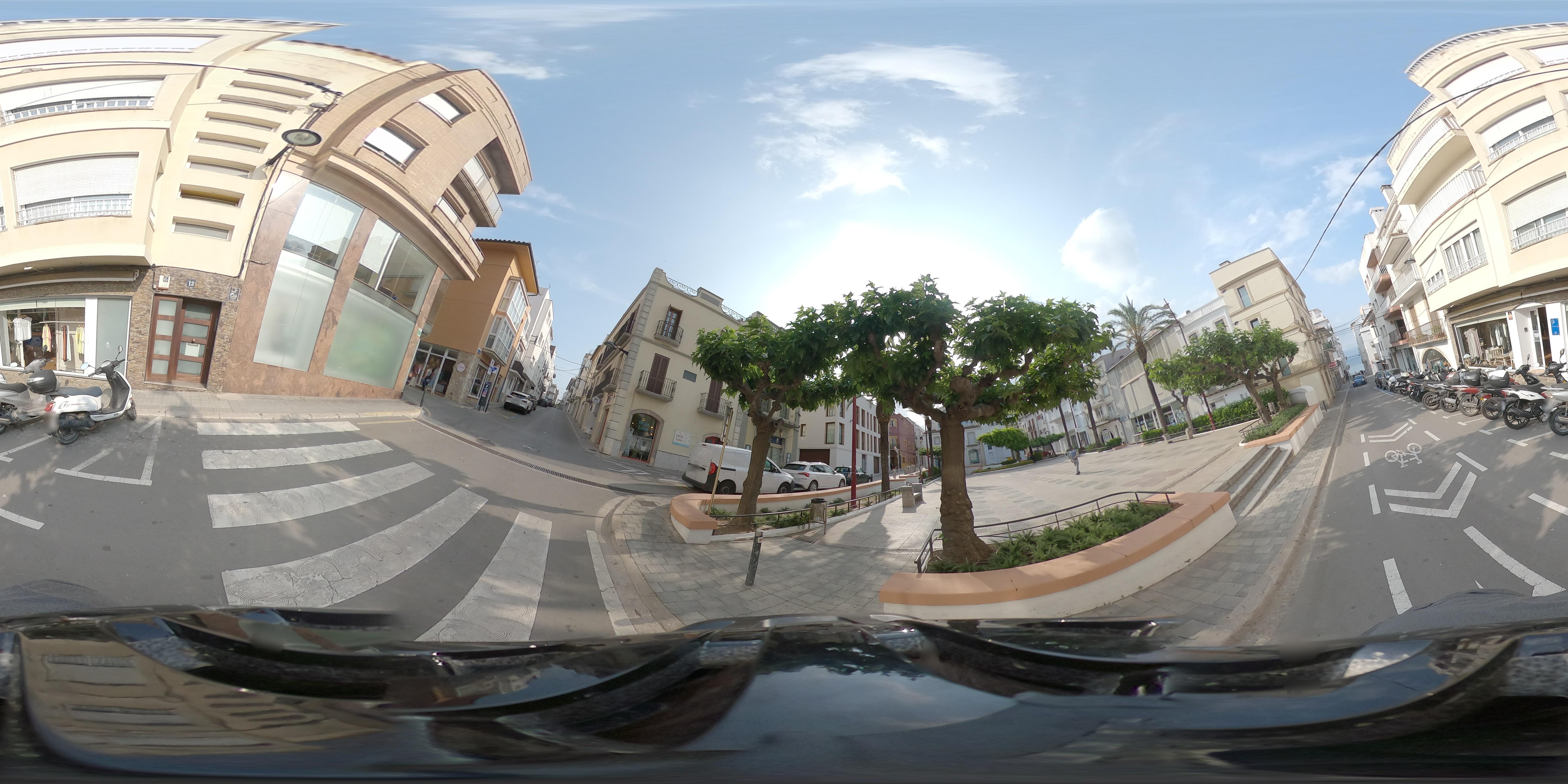 Street view of l'Escala