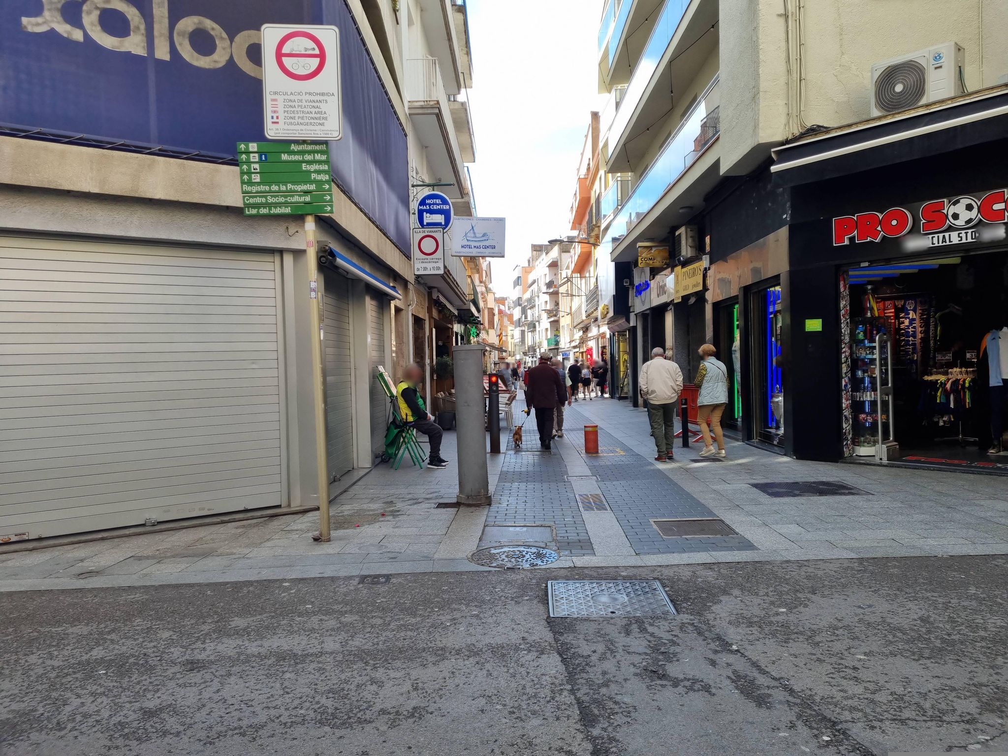Street view of Lloret de Mar