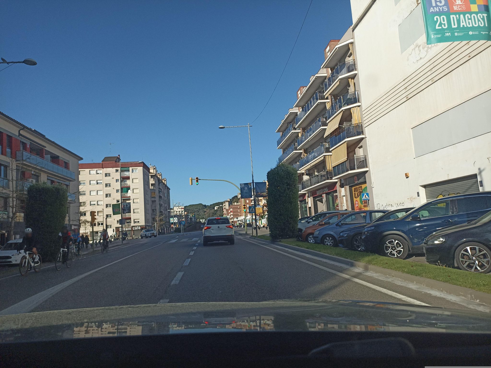 Street view of Calella
