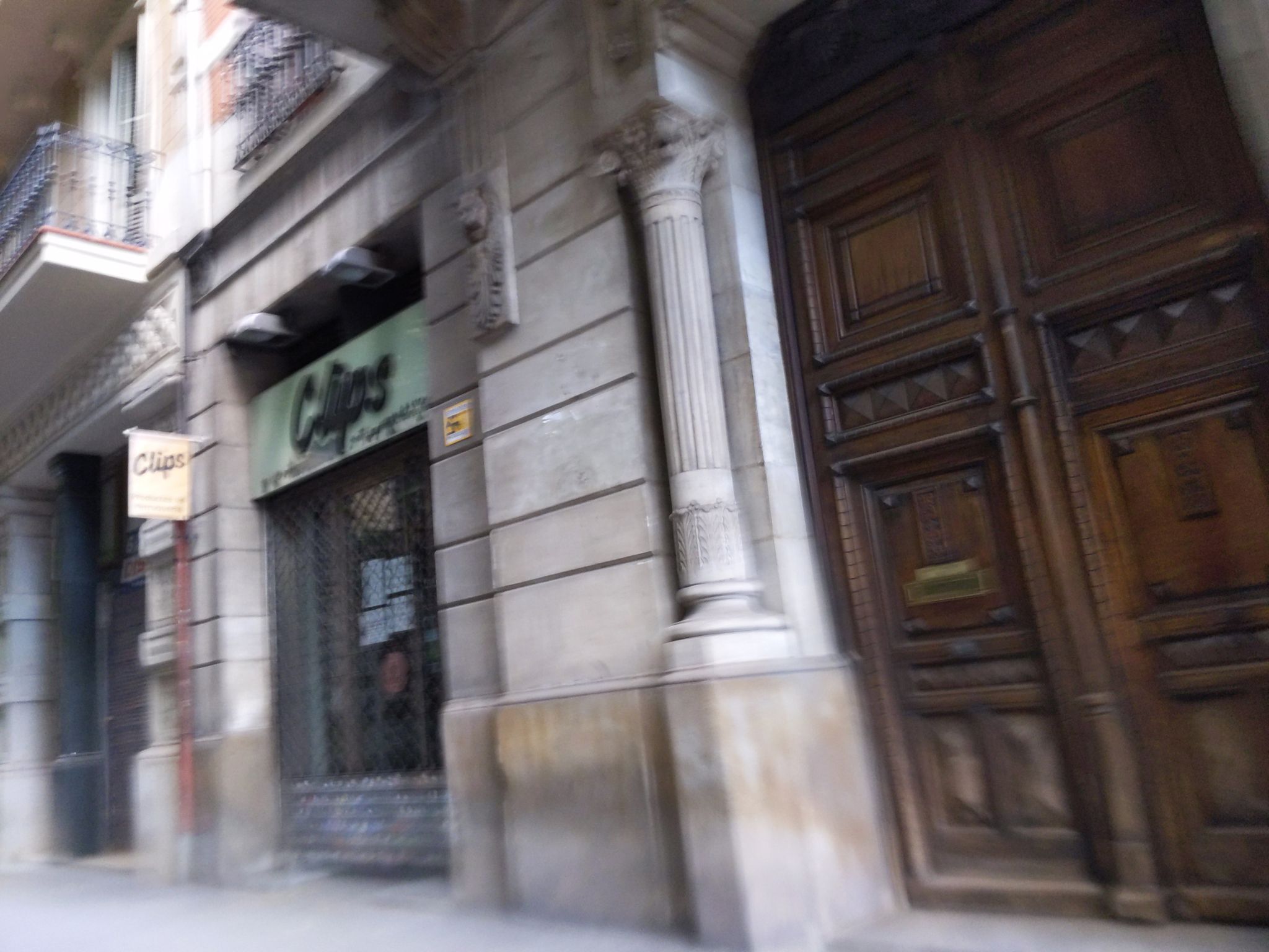 Street view of Barcelona