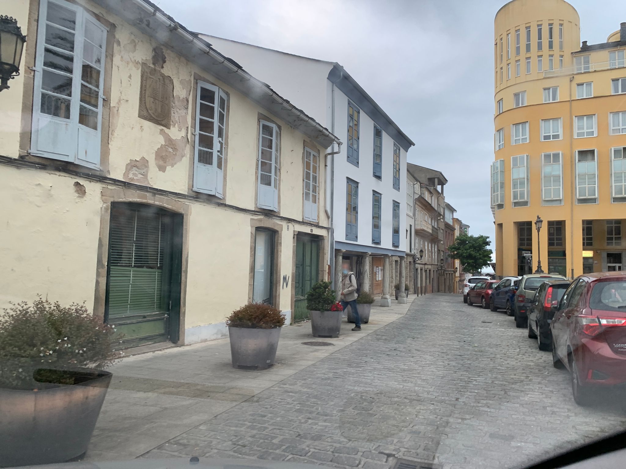 Street view of Ribadeo