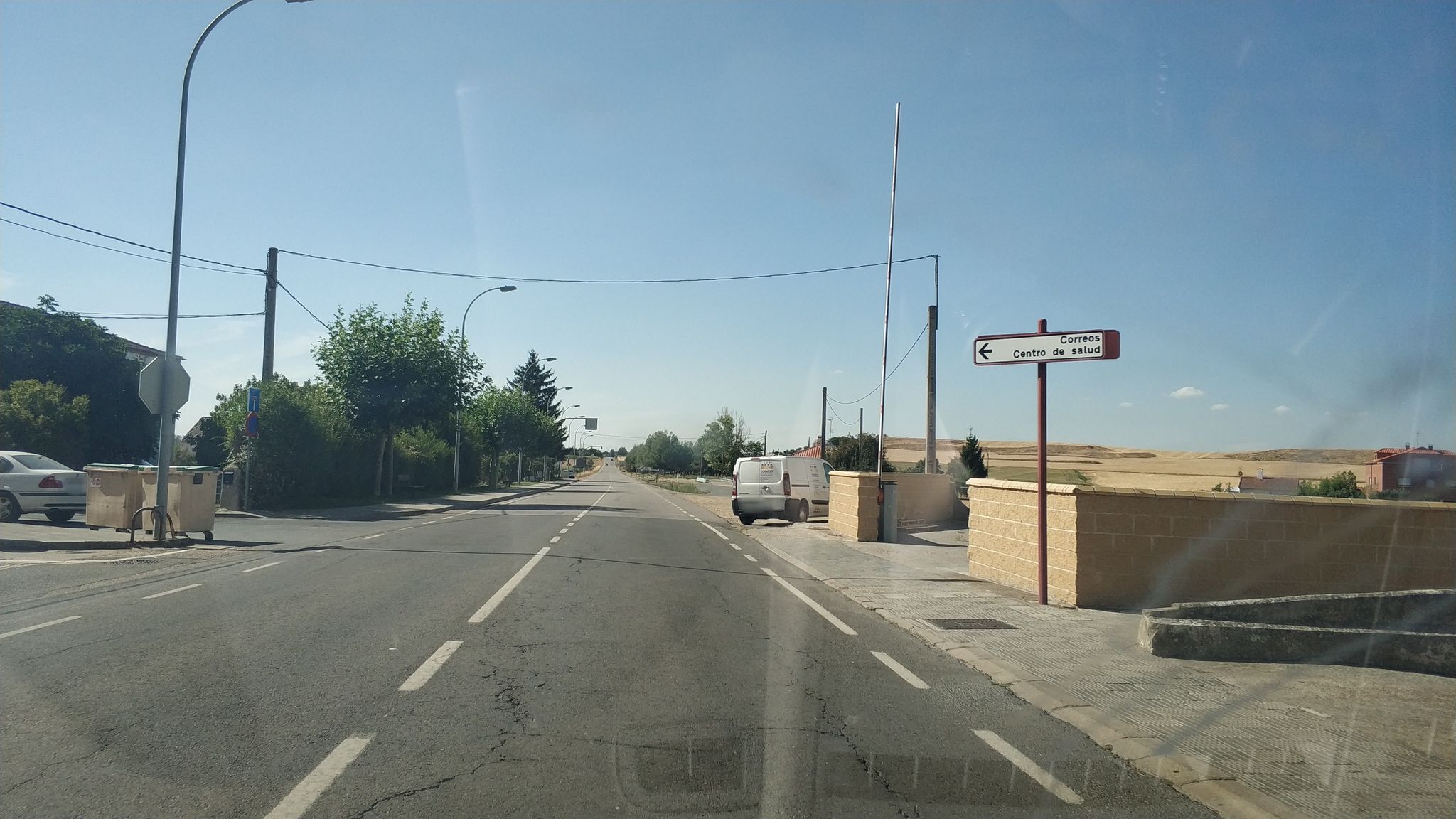 Street view of Villamayor