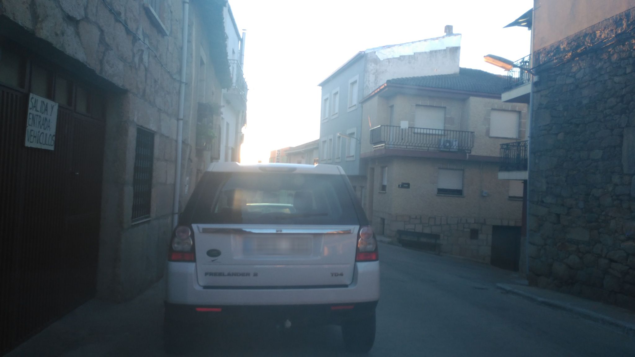 Street view of Aldeadávila de la Ribera