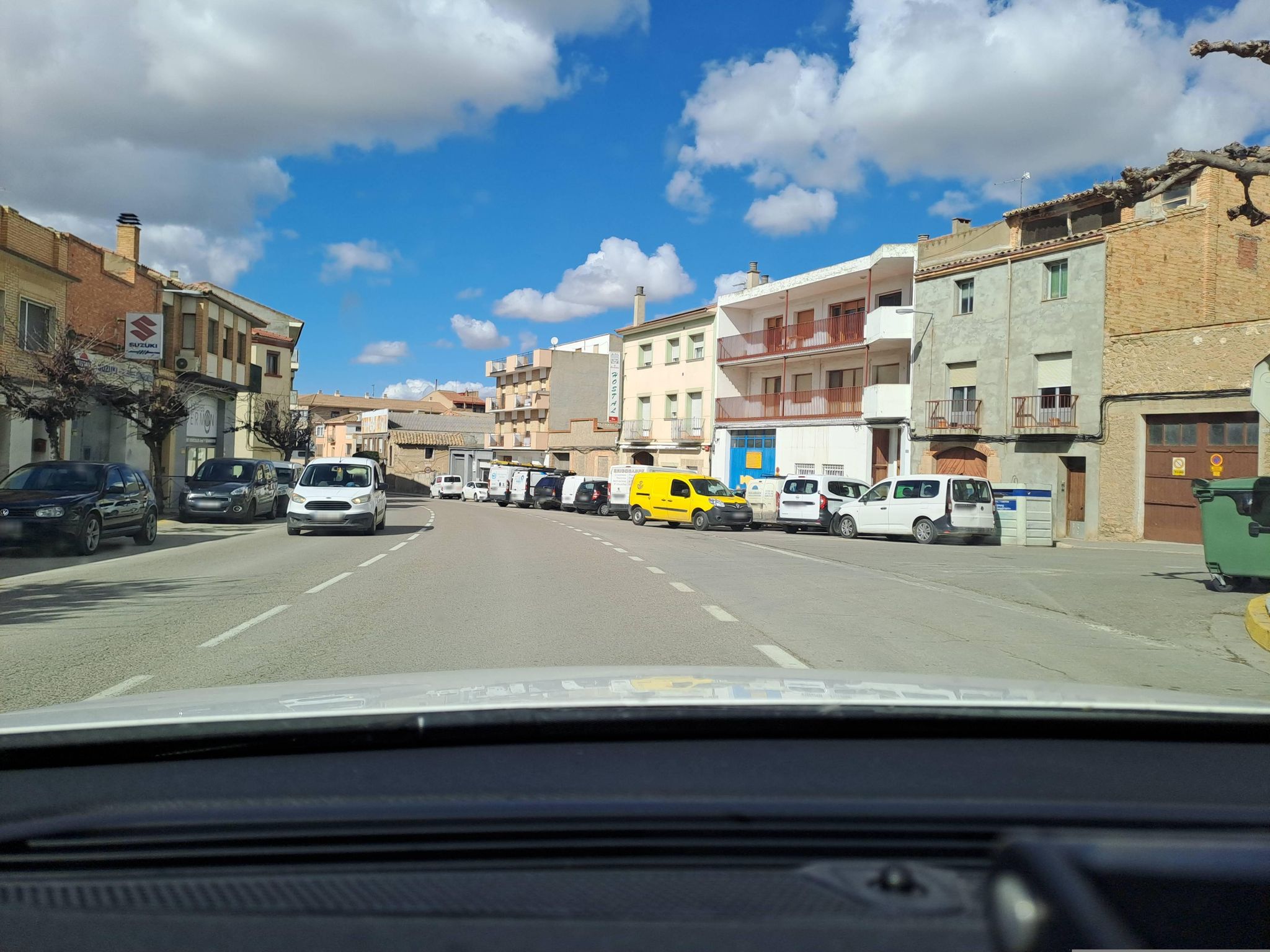 Street view of Caspe