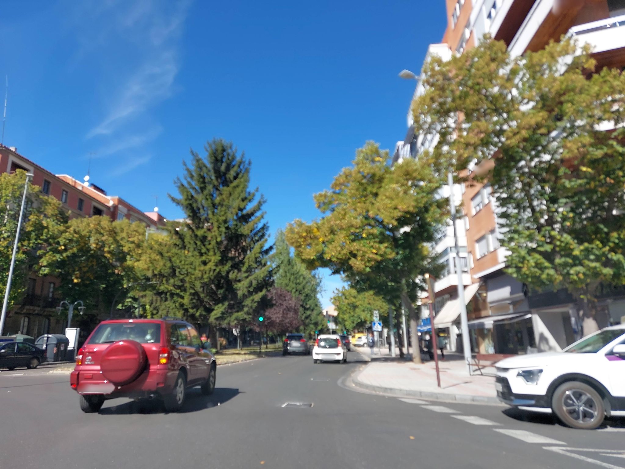 Street view of Palencia