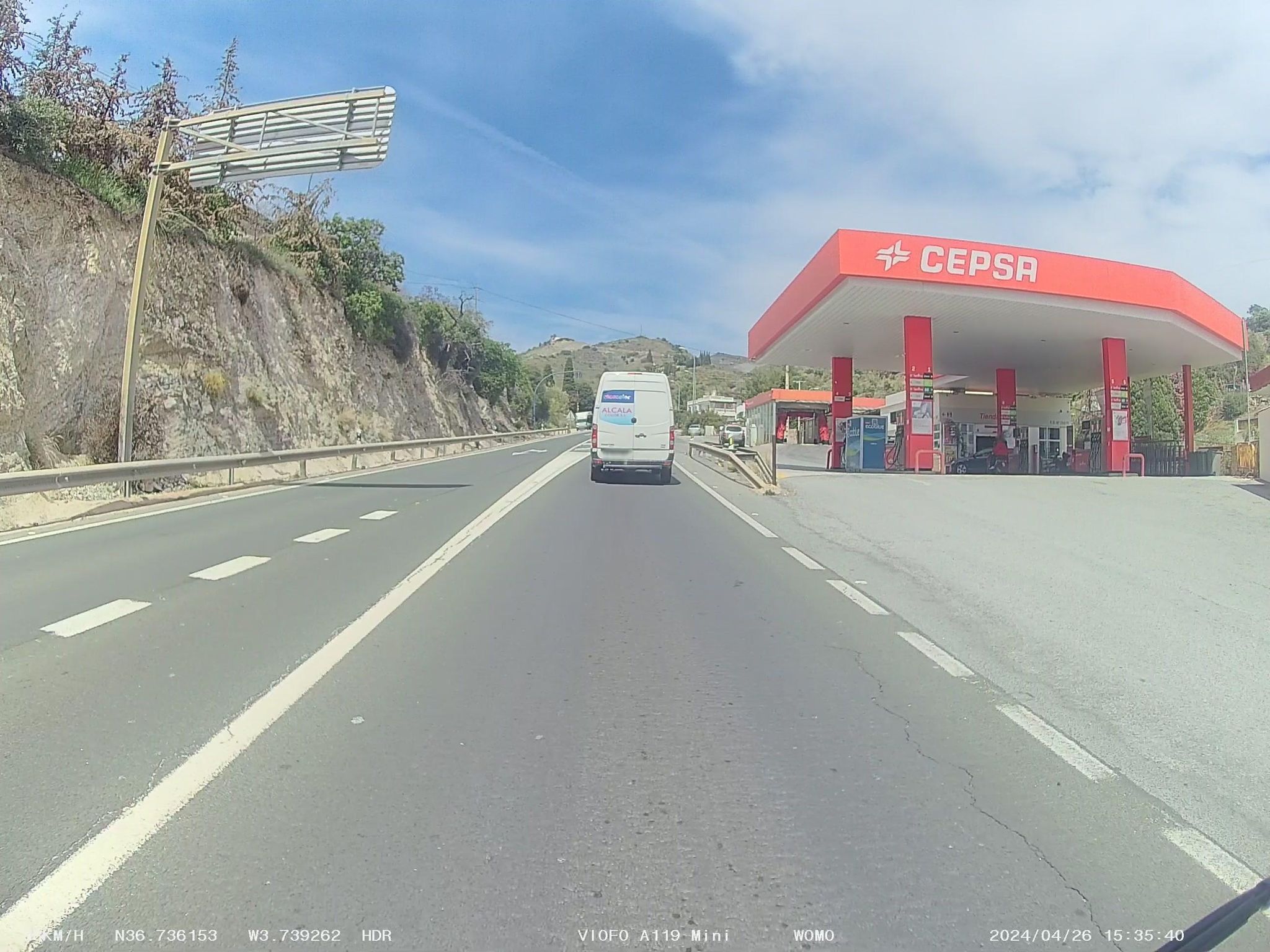 Street view of La Herradura