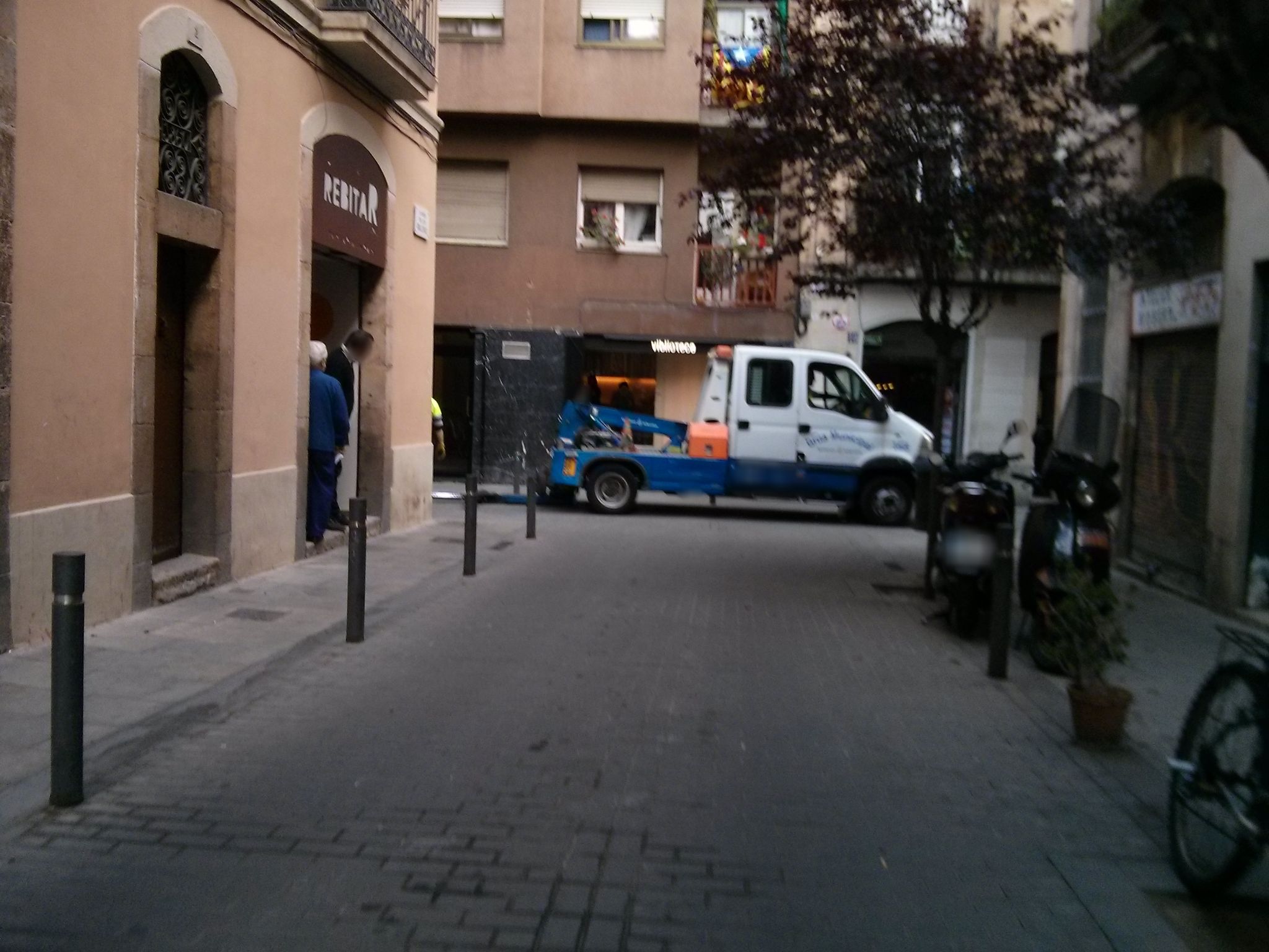 Street view of Gràcia