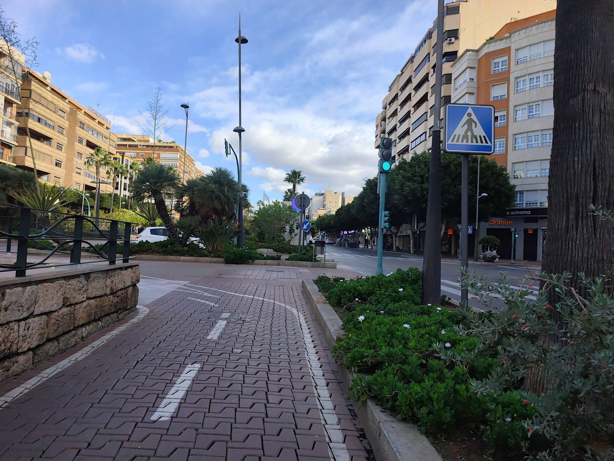 Street view of Almería